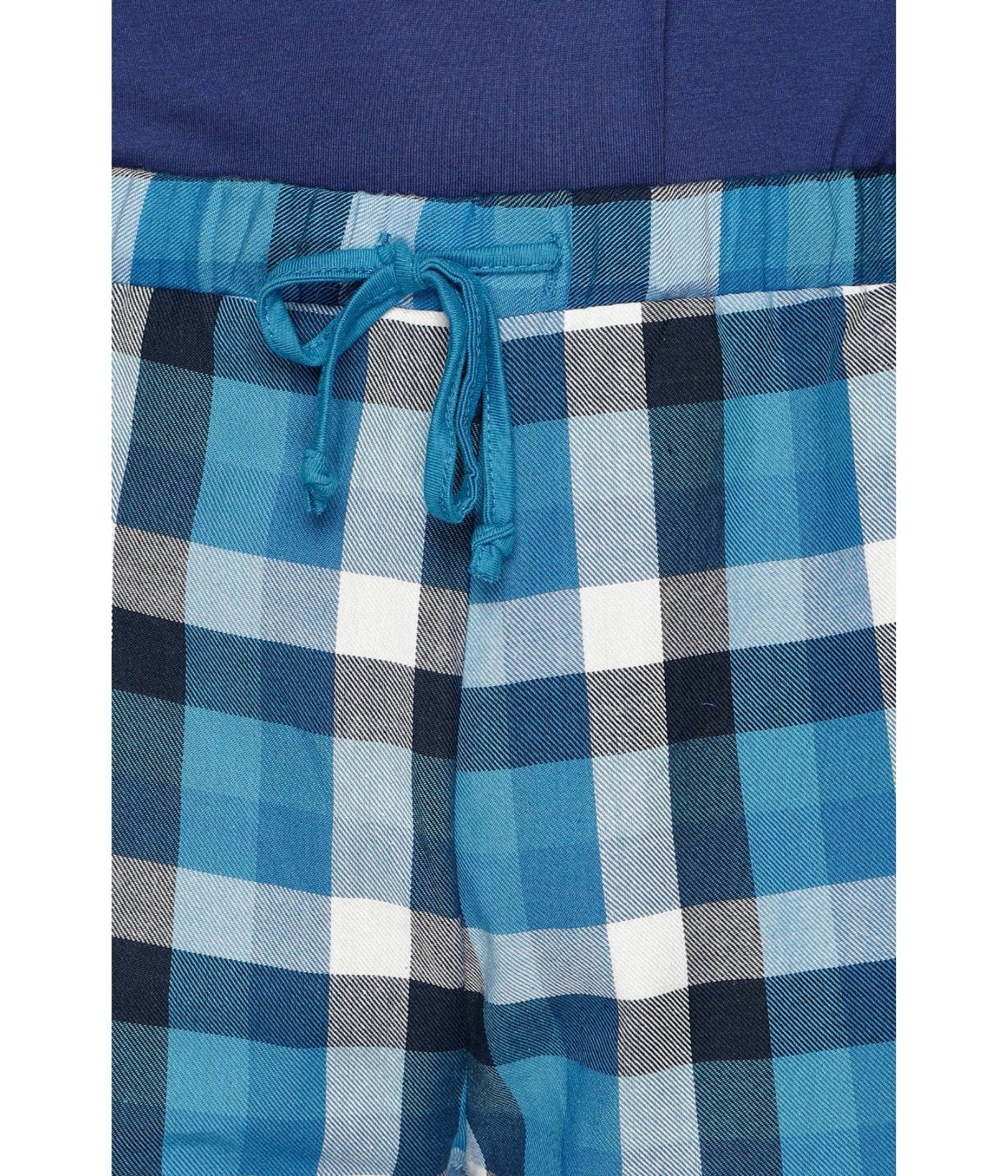 Semantic Mens Blue & White Checks Pyjamas - Semantic