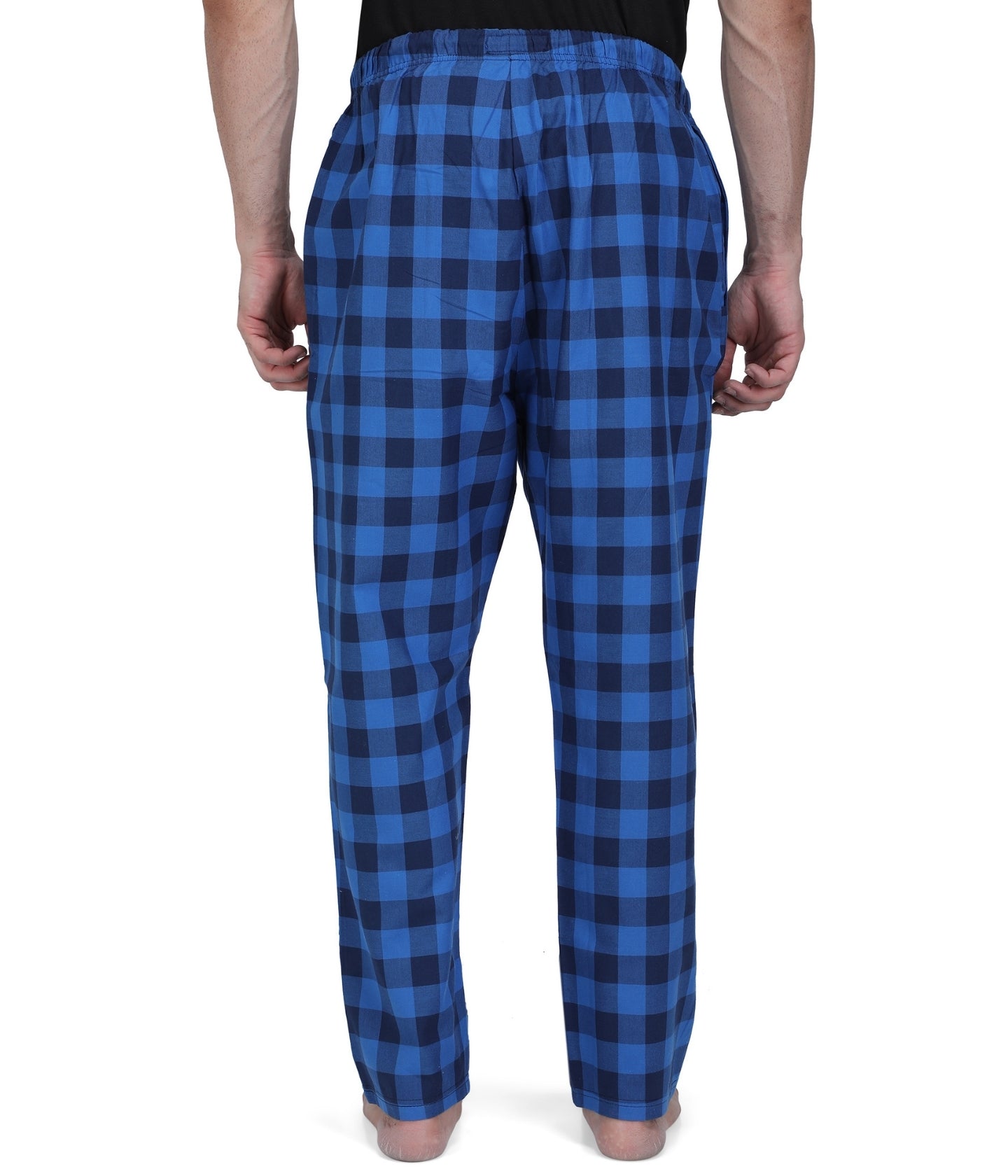 Semantic Mens Blue Checks Pyjamas - Semantic