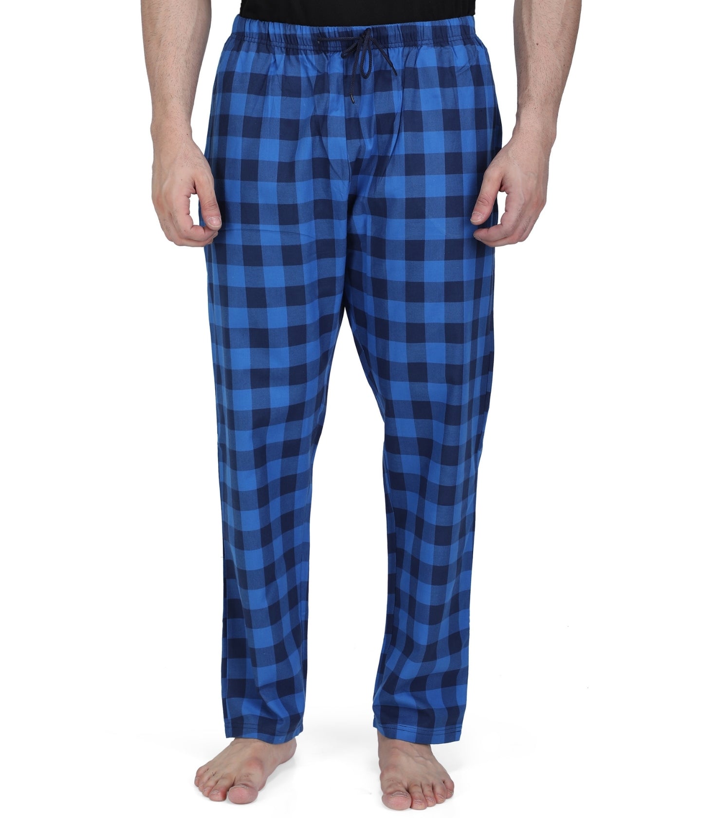 Semantic Mens Blue Checks Pyjamas - Semantic