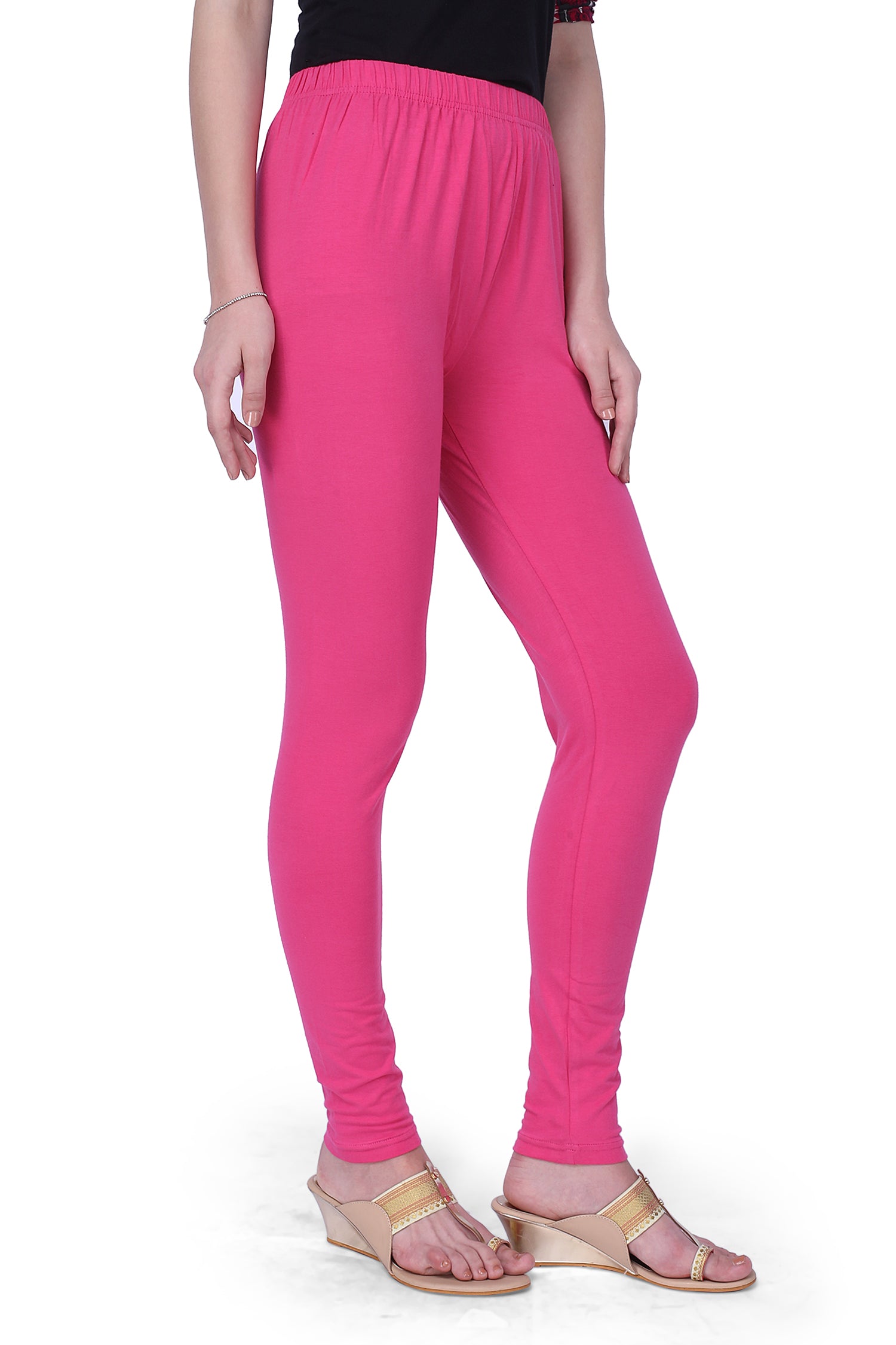 Semantic Women's Cotton-Elastane Leggings - Solid (Available in Colors) - Semantic