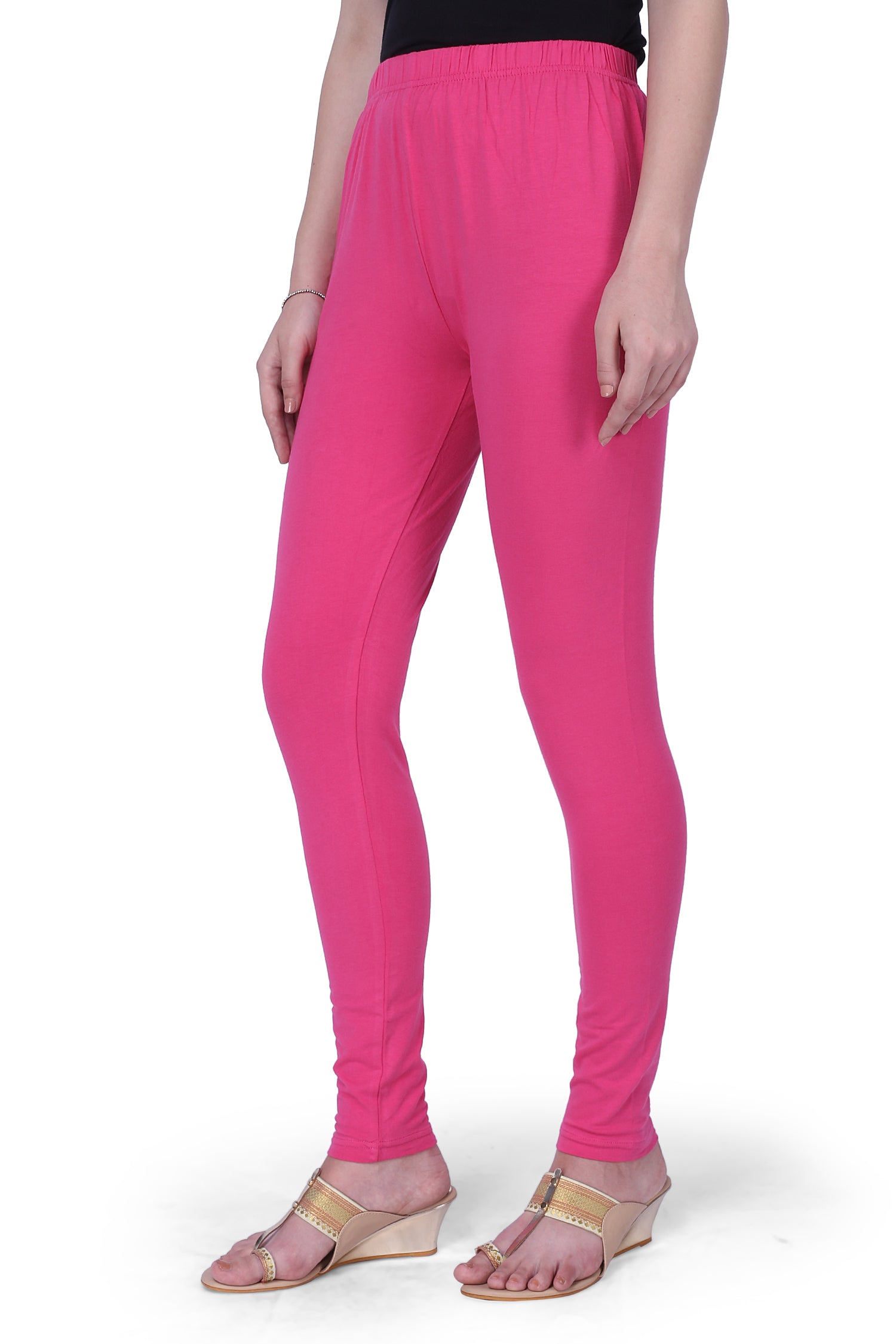 Semantic Women's Cotton-Elastane Leggings - Solid (Available in Colors) - Semantic