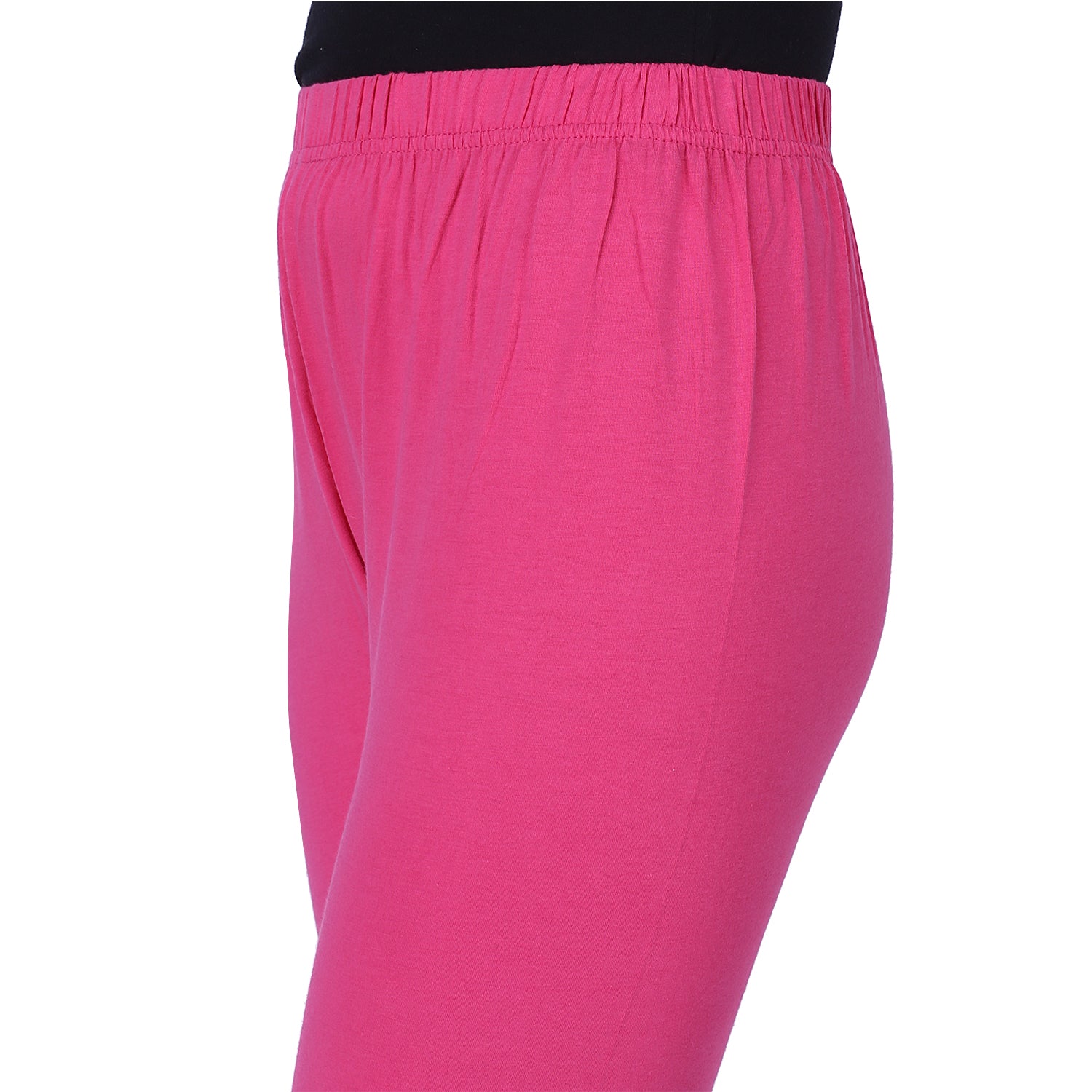 Semantic Women's Cotton-Elastane Leggings - Solid (Available in Colors) - Semantic