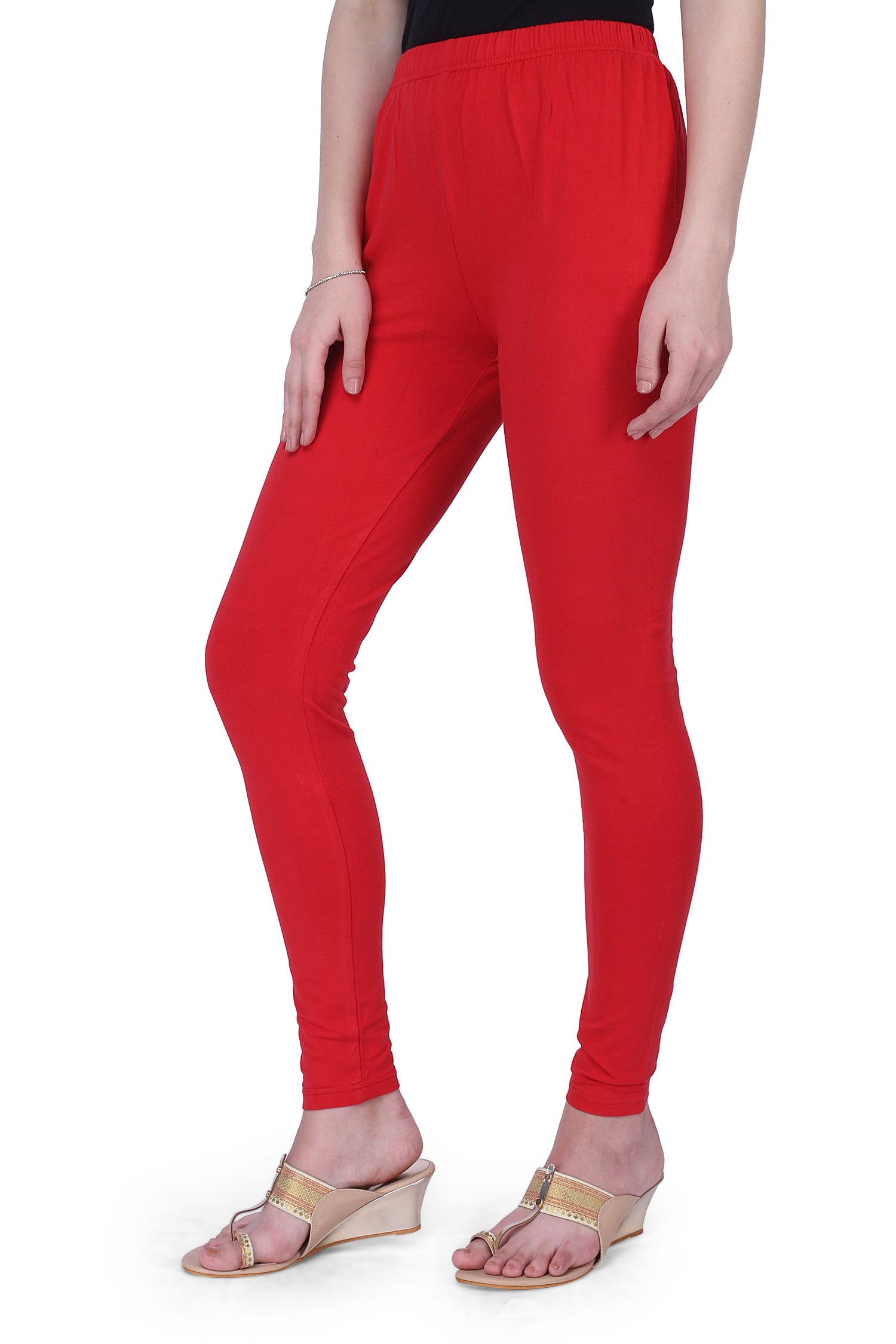 Semantic Women's Cotton-Elastane Leggings - Solid (Available in Colors) - Semantic