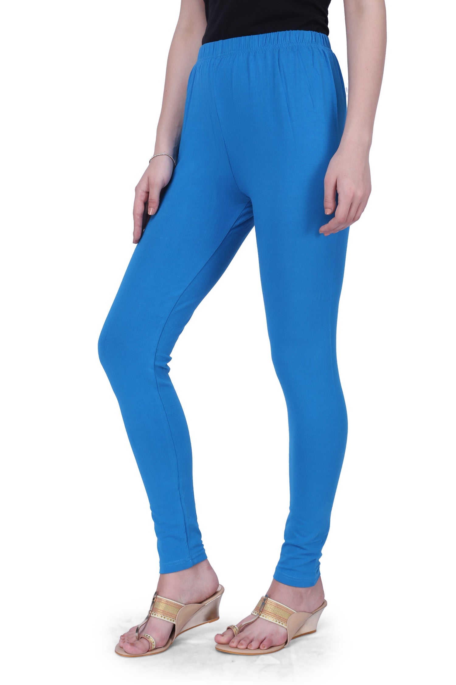 Semantic Women's Cotton-Elastane Leggings - Solid (Available in Colors) - Semantic