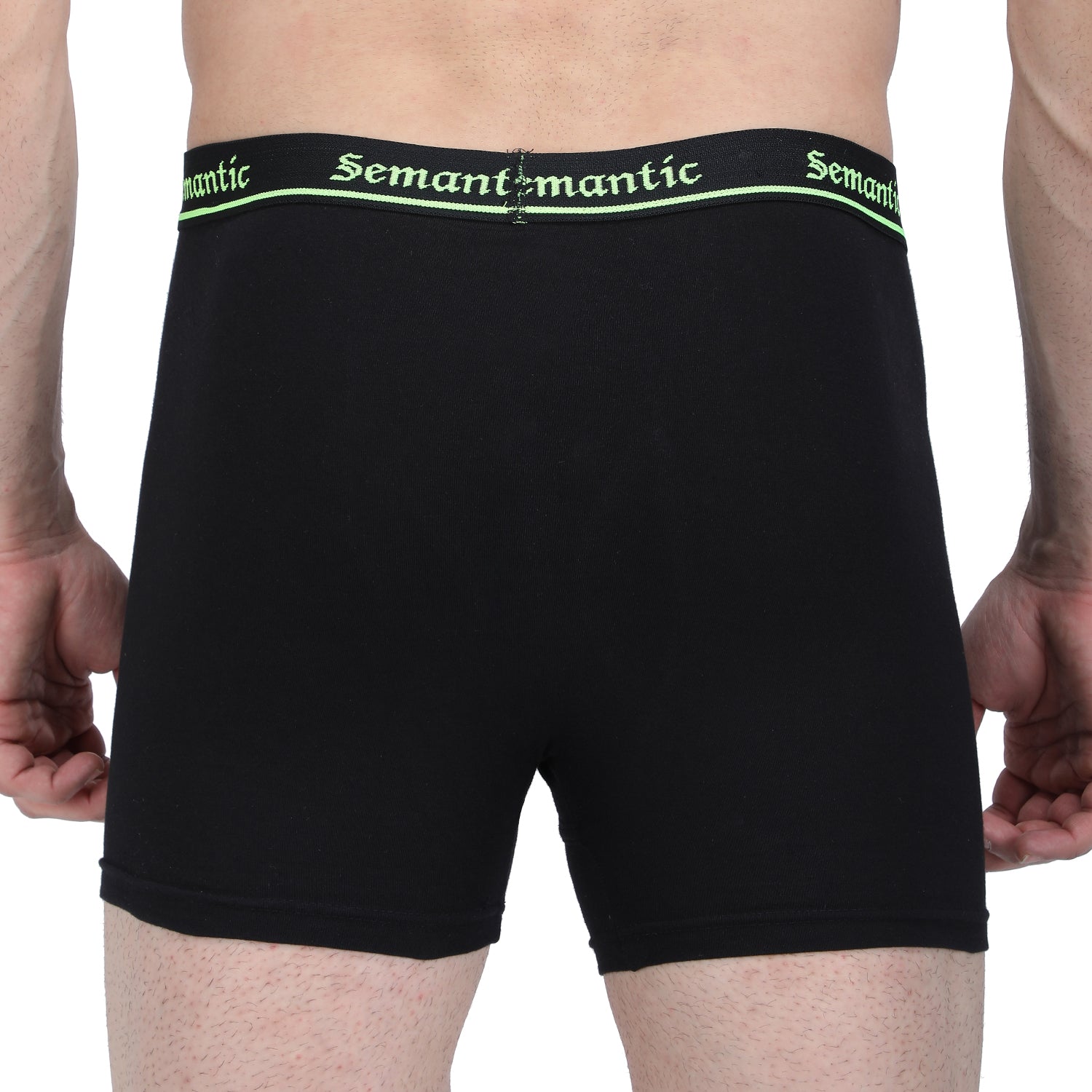 Semantic Cotton Long Trunks with Fly - Solid - Semantic