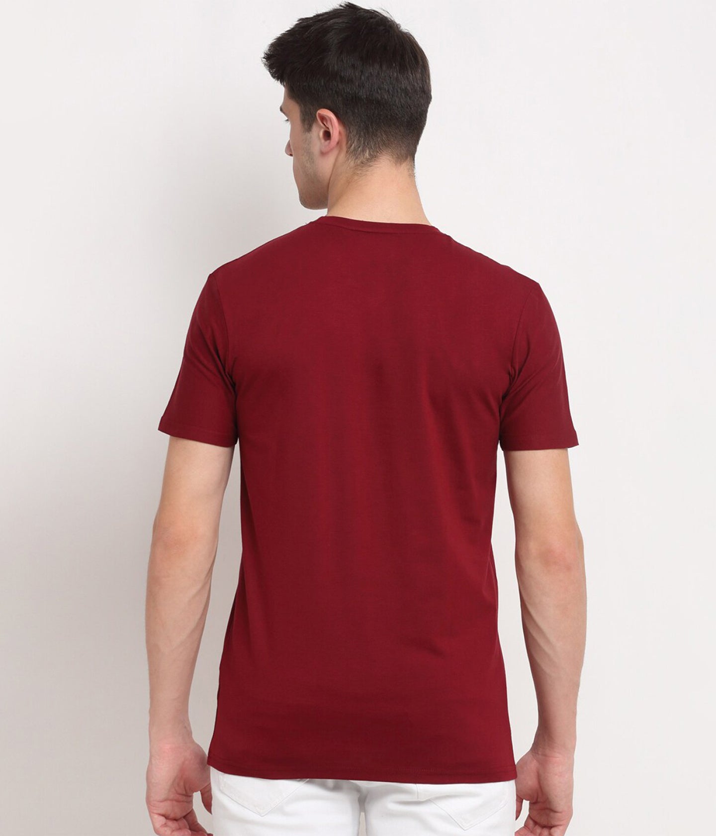 Semantic Half Sleeve Cotton T-shirt - Printed Bicycle - Semantic