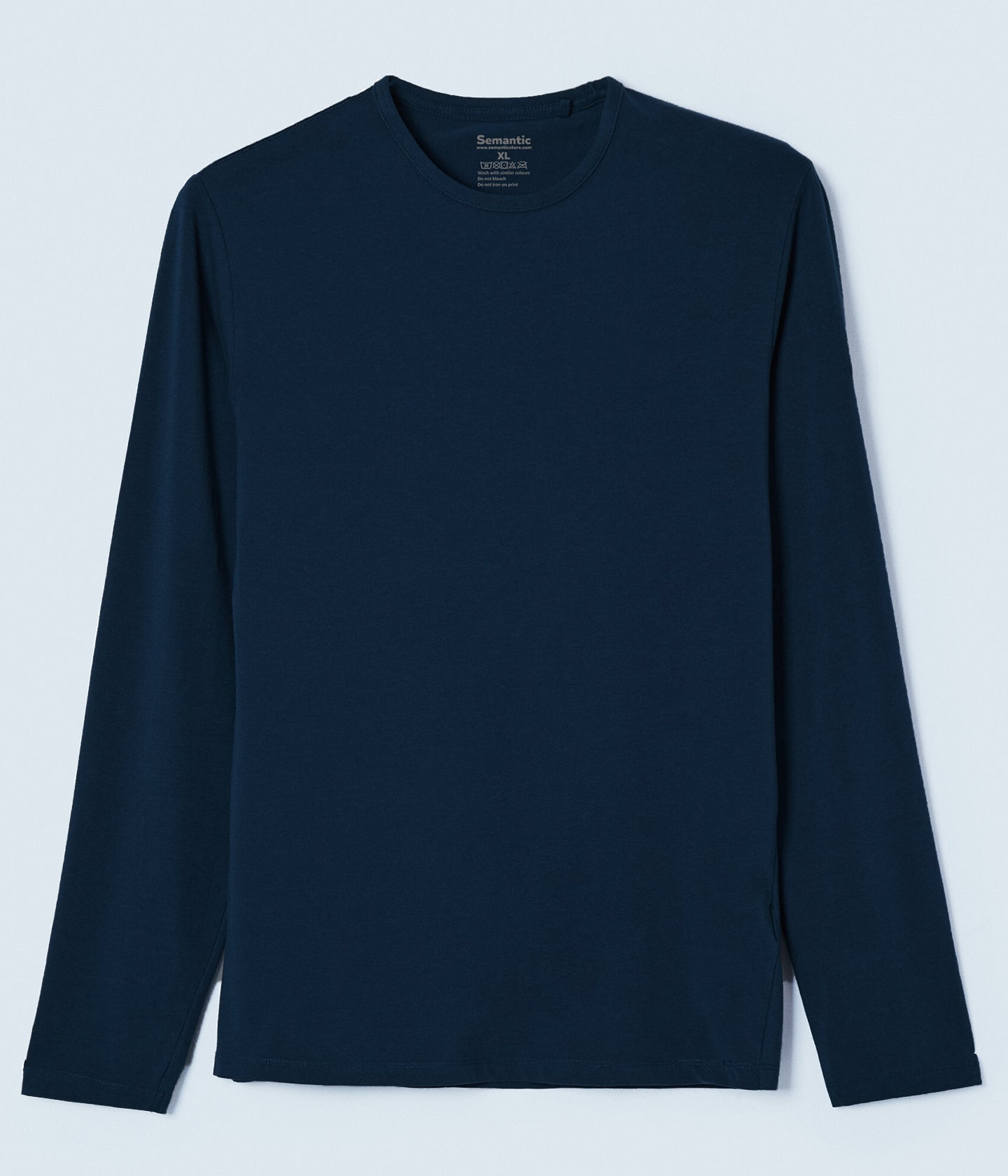 Semantic Full Sleeve Cotton T-shirt - Solid - Semantic