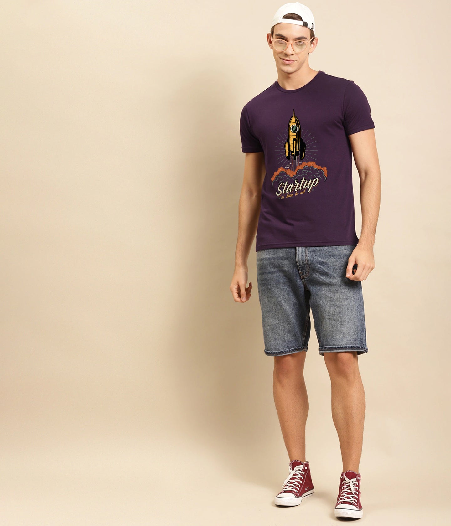 Semantic Graphic Cotton T-shirt - Startup - Semantic