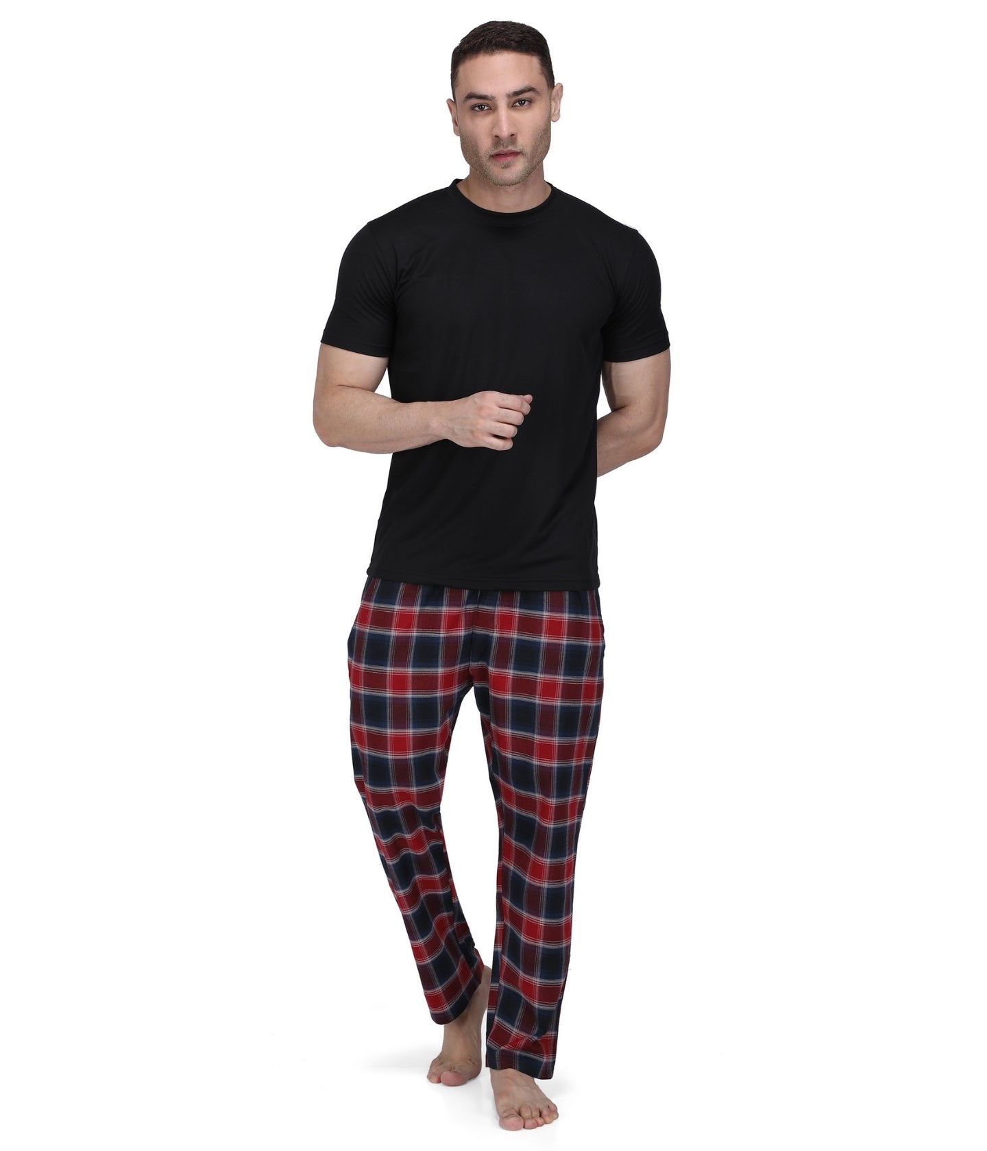 Semantic Mens Red-Blue Checks Pyjamas - Semantic