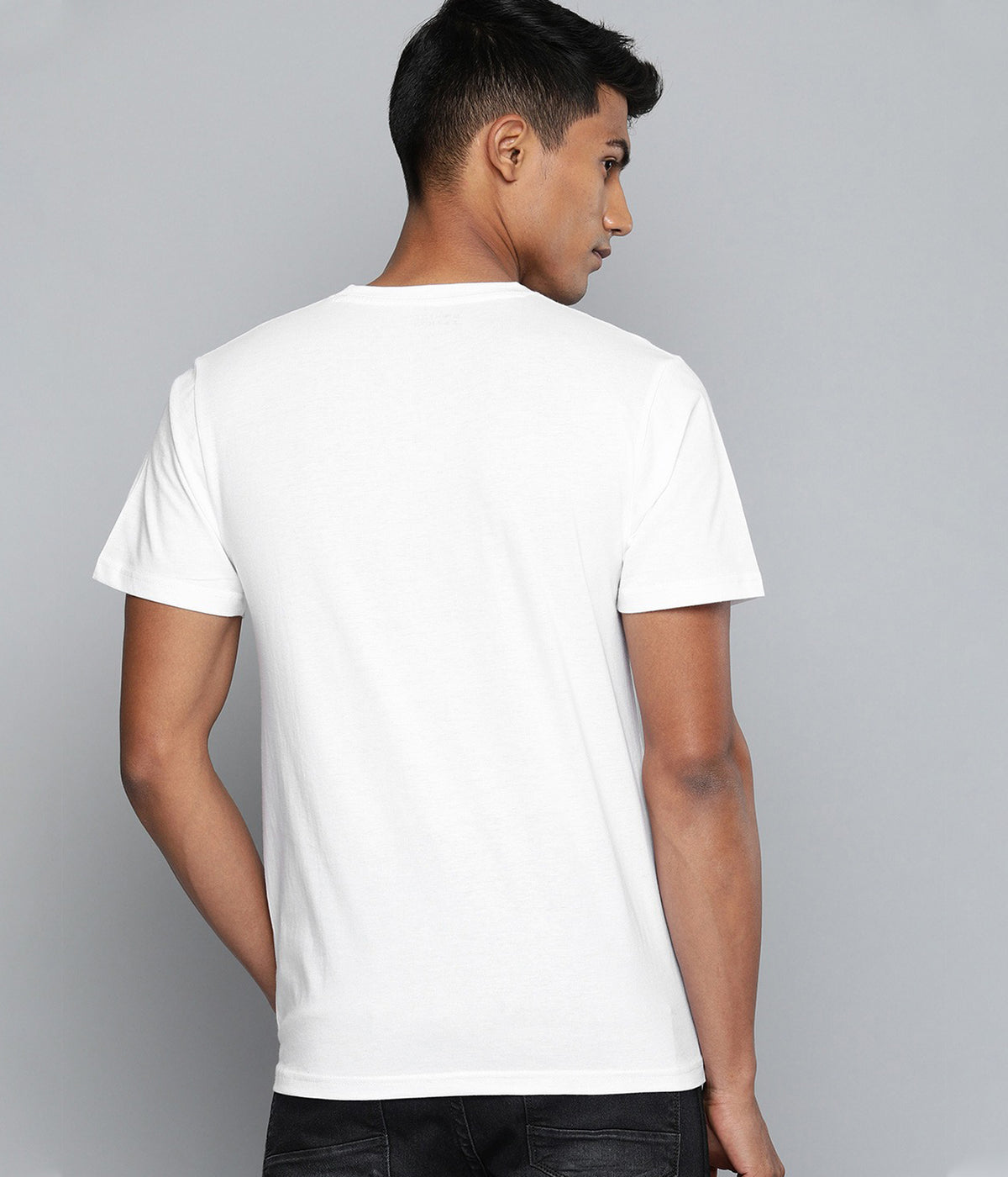 Semantic Graphic Cotton T-shirt - Astronaut