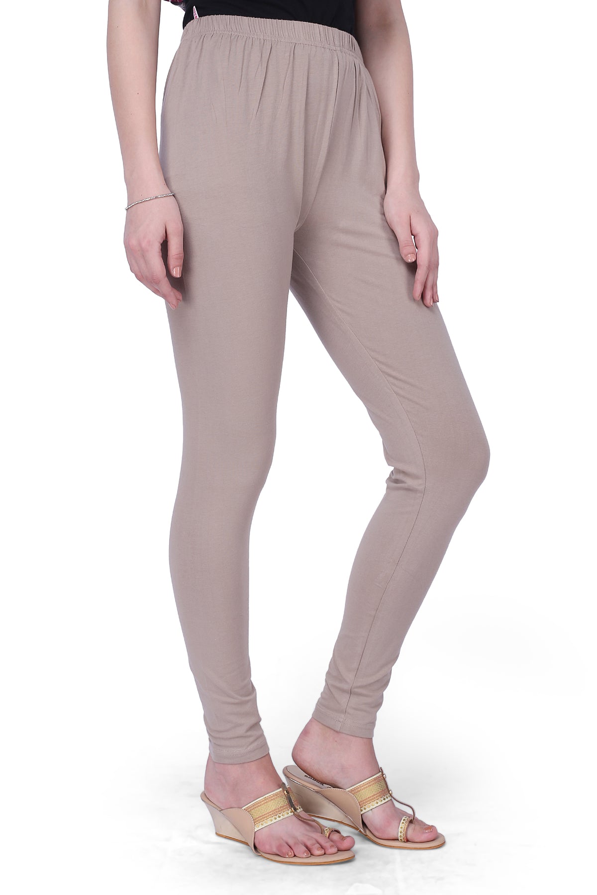 Semantic Women&#39;s Cotton-Elastane Leggings - Solid (Available in Colors)