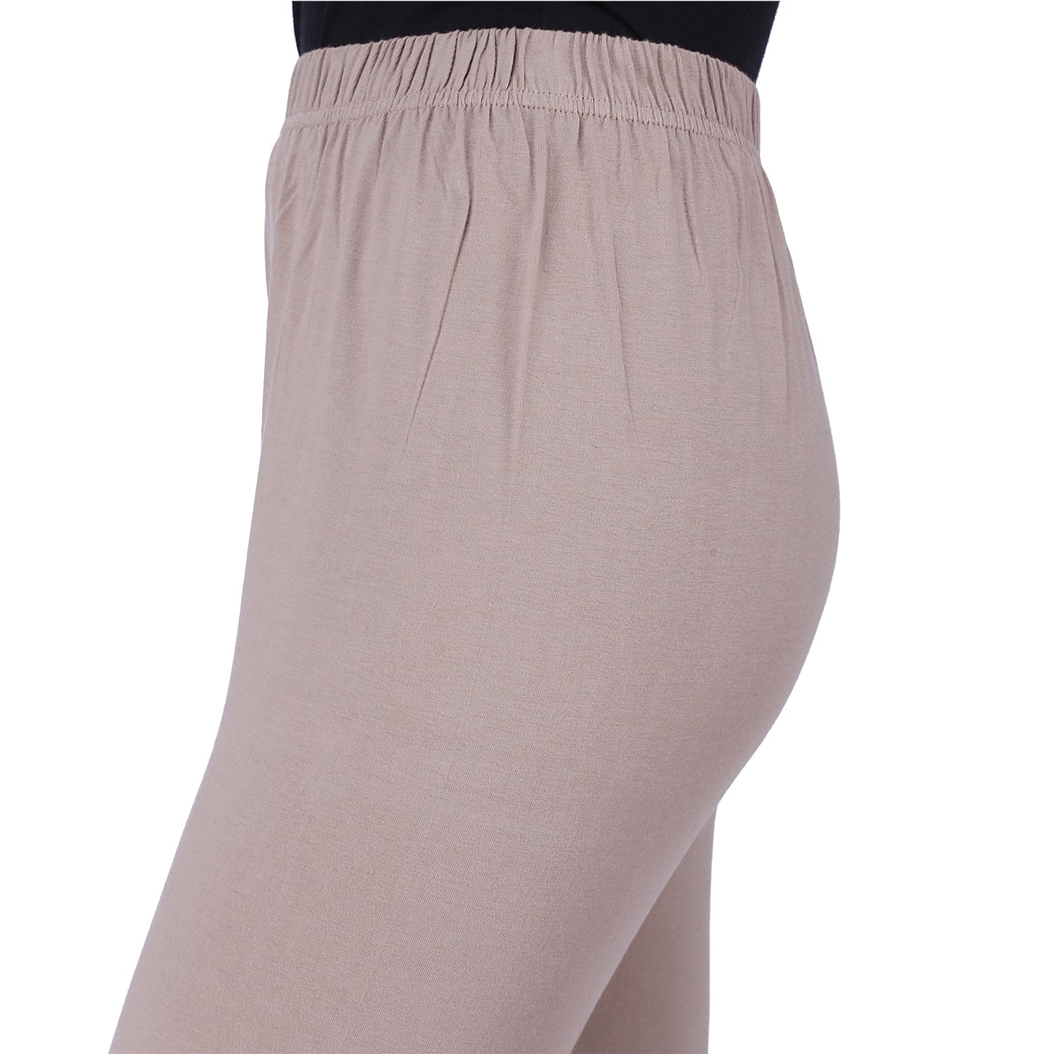 Semantic Women's Cotton-Elastane Leggings - Solid (Available in Colors) - Semantic