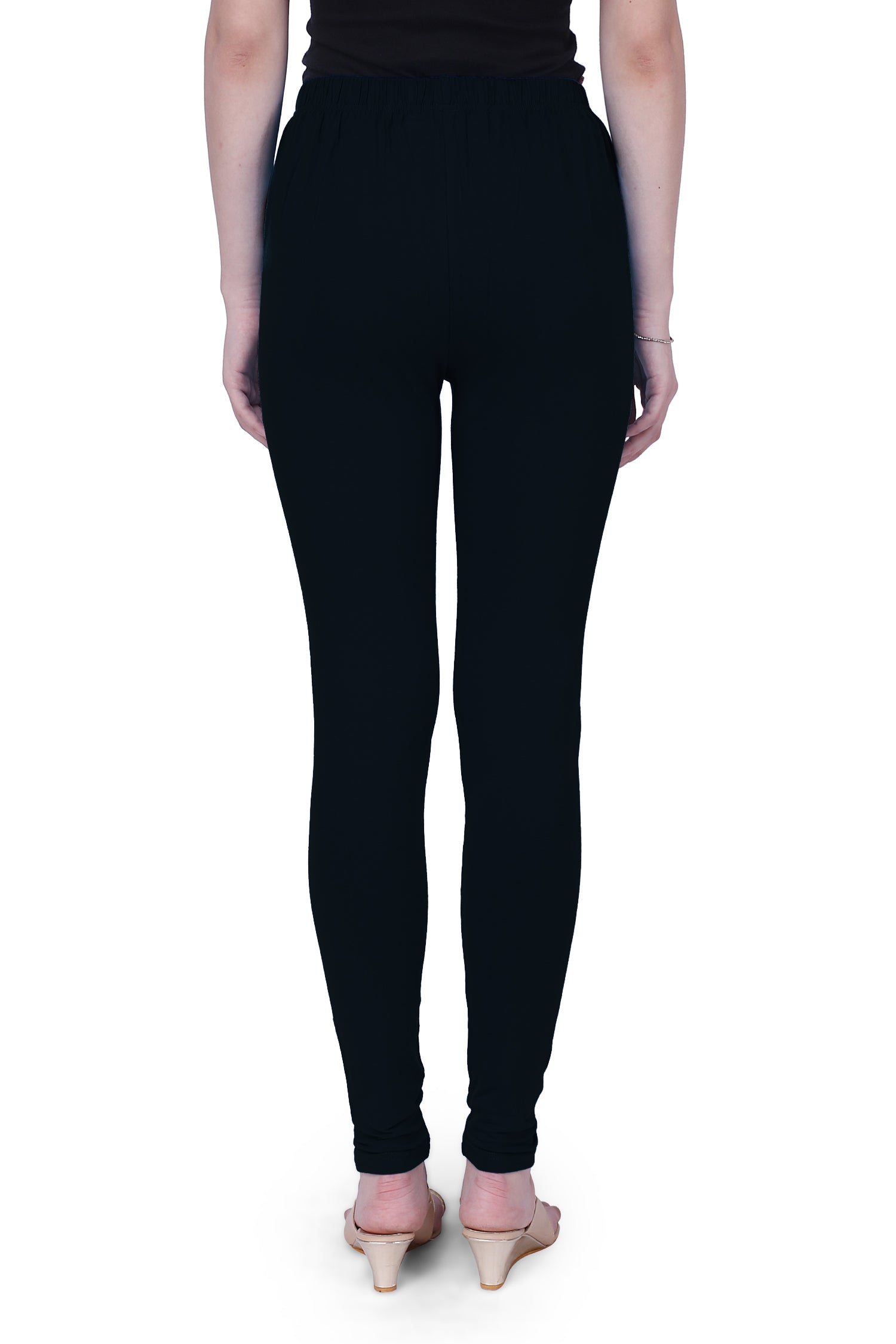 Semantic Women's Cotton-Elastane Leggings - Solid (Available in Colors) - Semantic