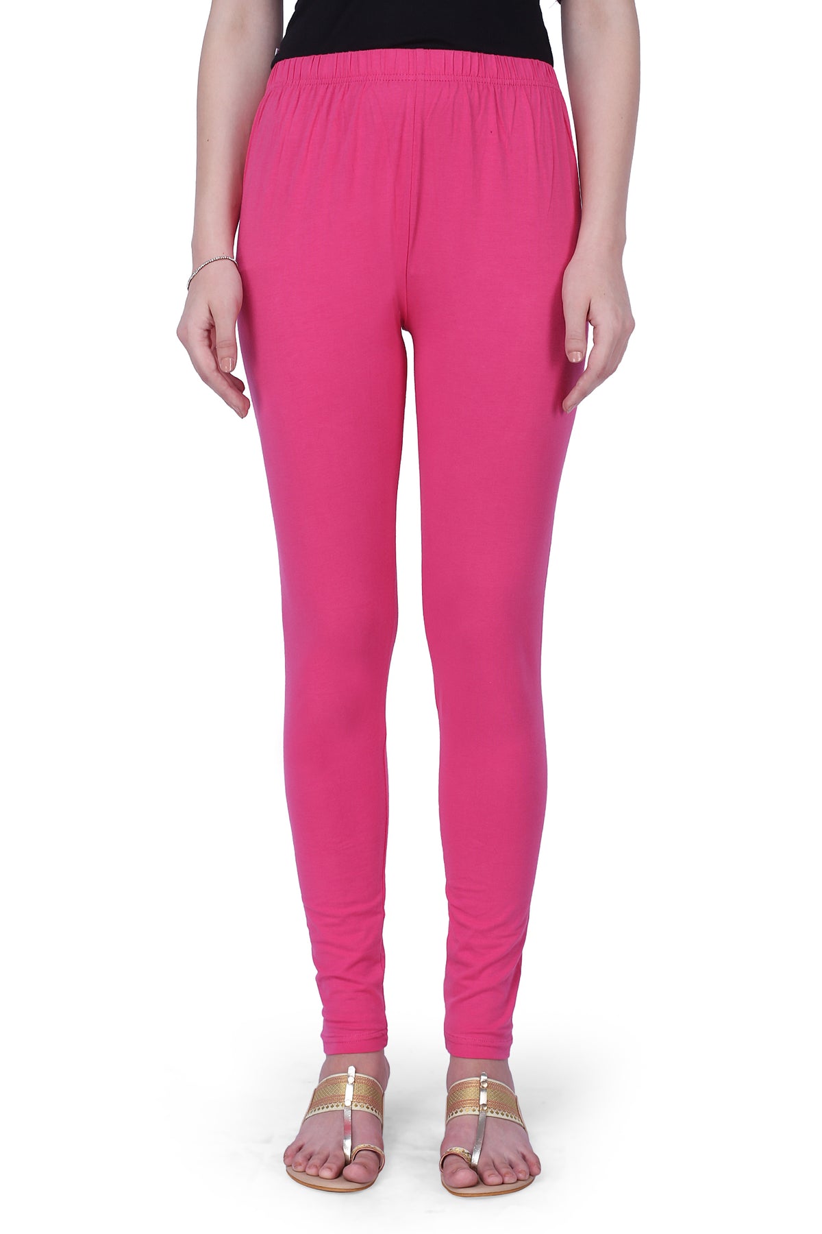 Semantic Women&#39;s Cotton-Elastane Leggings - Solid (Available in Colors)