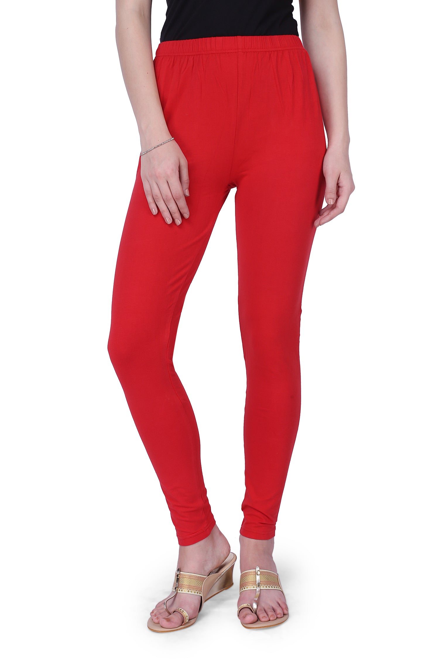Semantic Women's Cotton-Elastane Leggings - Solid (Available in Colors) - Semantic