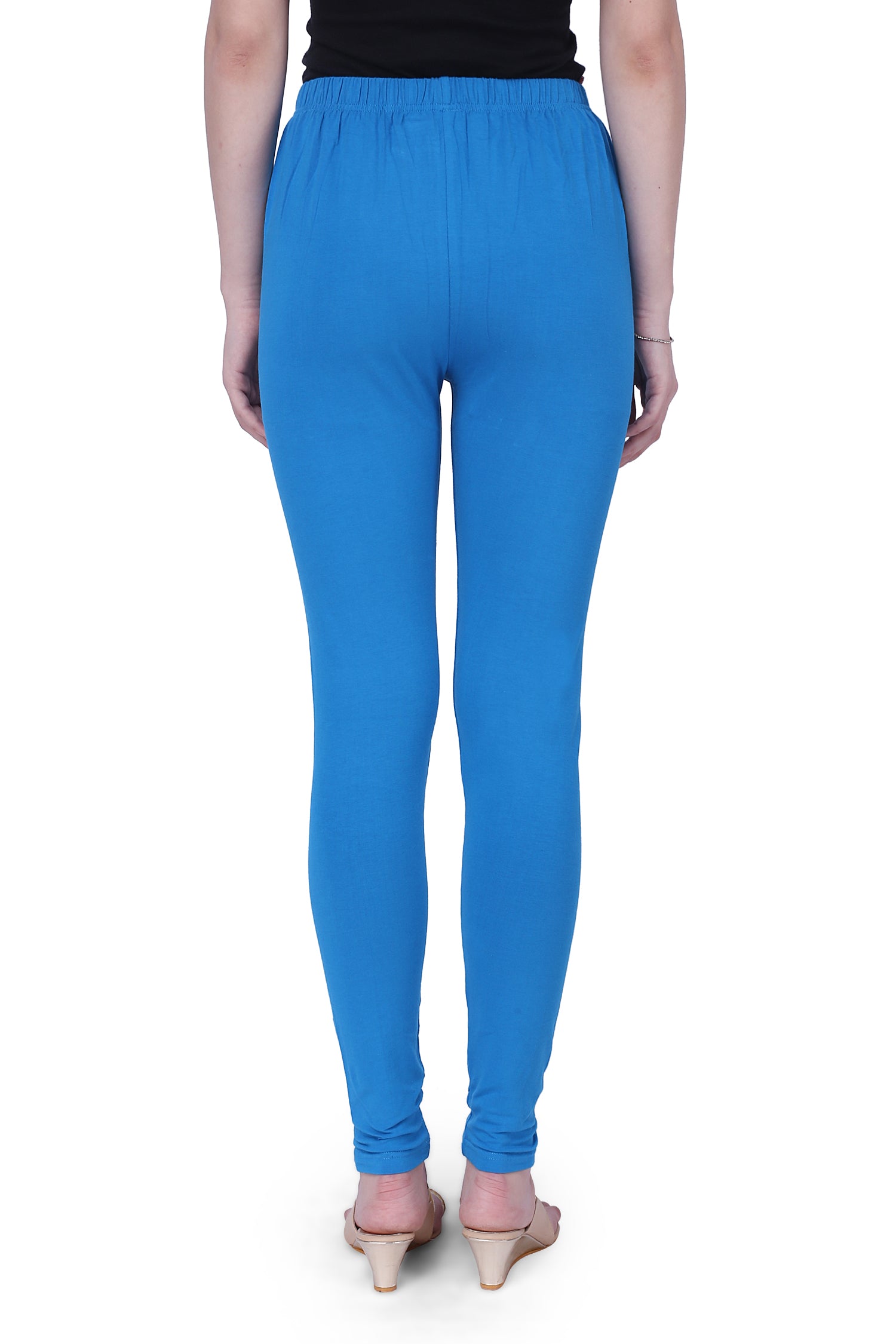 Semantic Women's Cotton-Elastane Leggings - Solid (Available in Colors) - Semantic