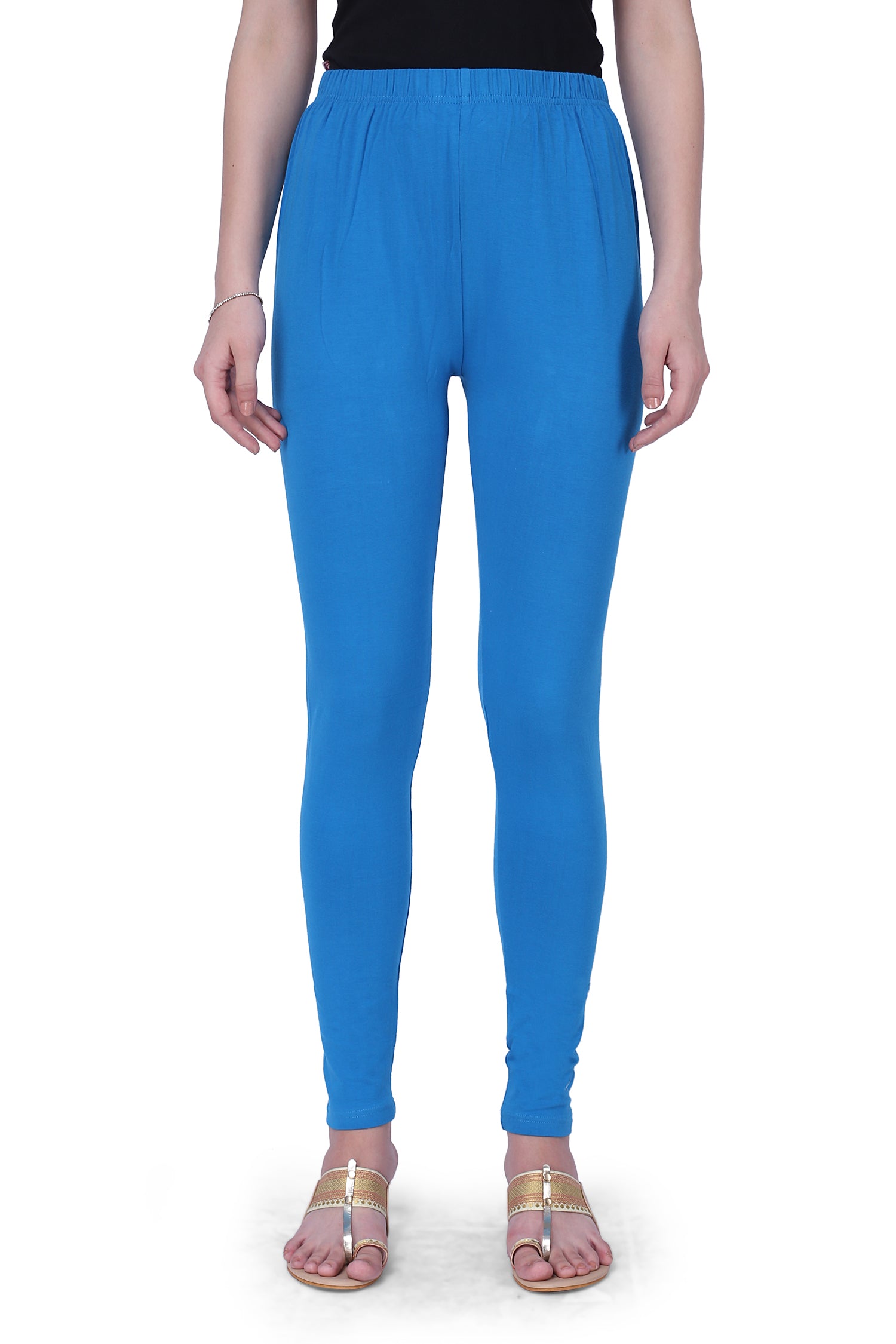 Semantic Women's Cotton-Elastane Leggings - Solid (Available in Colors) - Semantic
