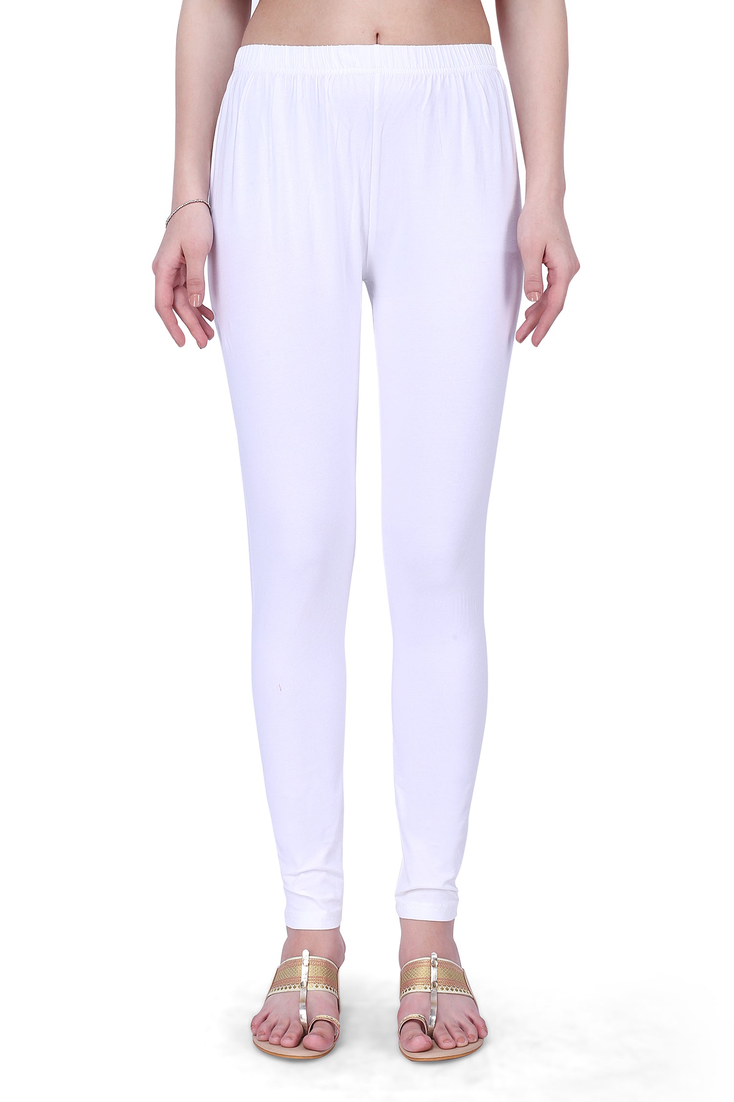 Semantic Women's Cotton-Elastane Leggings - Solid (Available in Colors) - Semantic