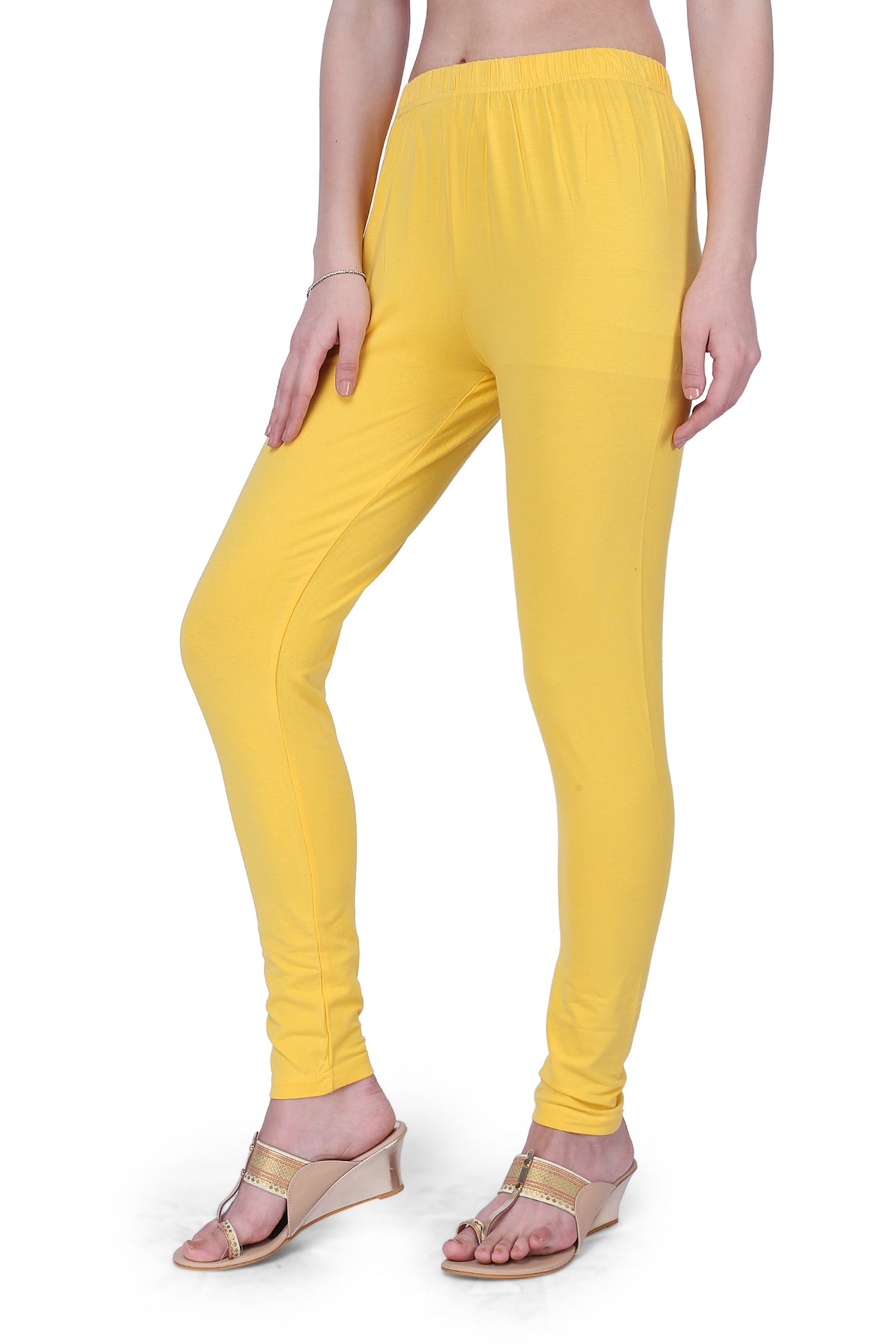 Semantic Women&#39;s Cotton-Elastane Leggings - Solid (Available in Colors)