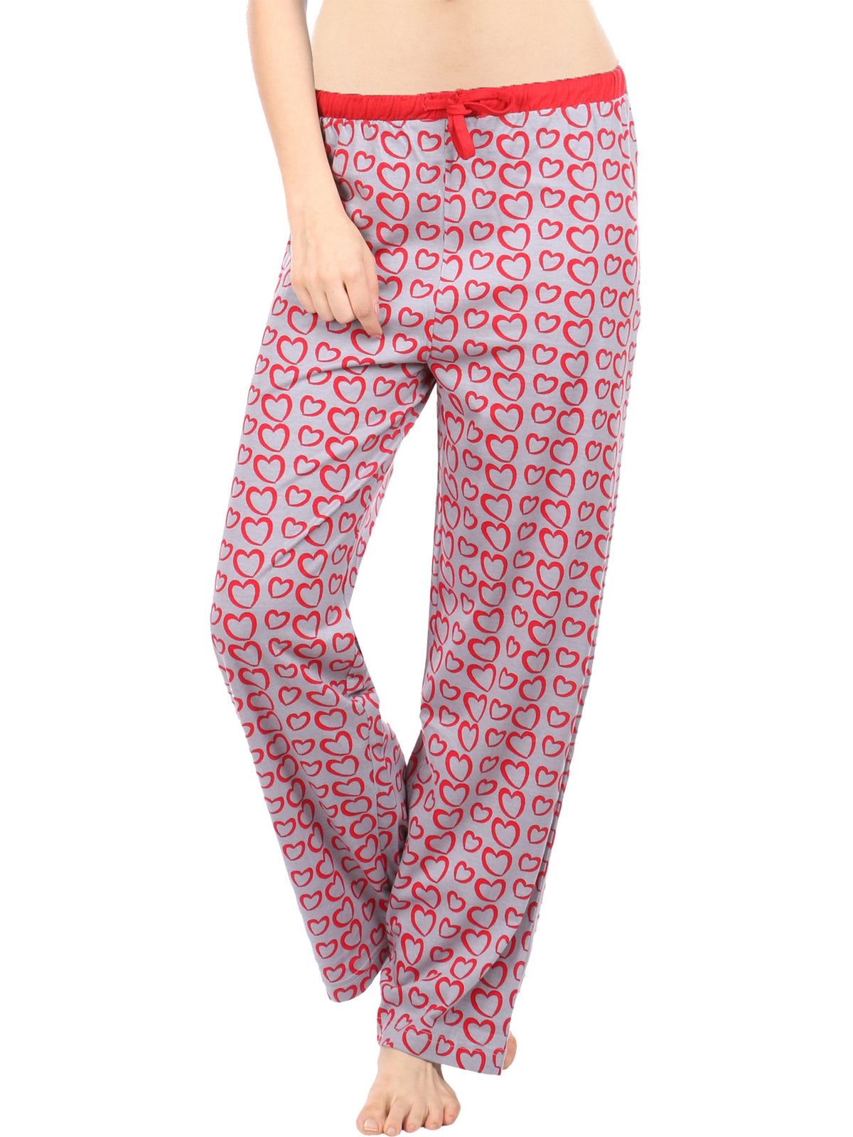 Semantic Women&#39;s Cotton Pyjama - Heart Print - Semantic Store