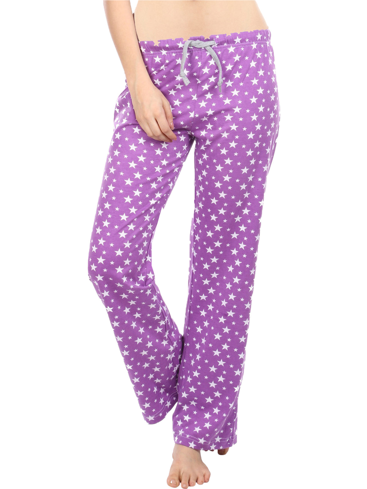 Semantic Women's Cotton Pyjama - Star Print - Semantic Store