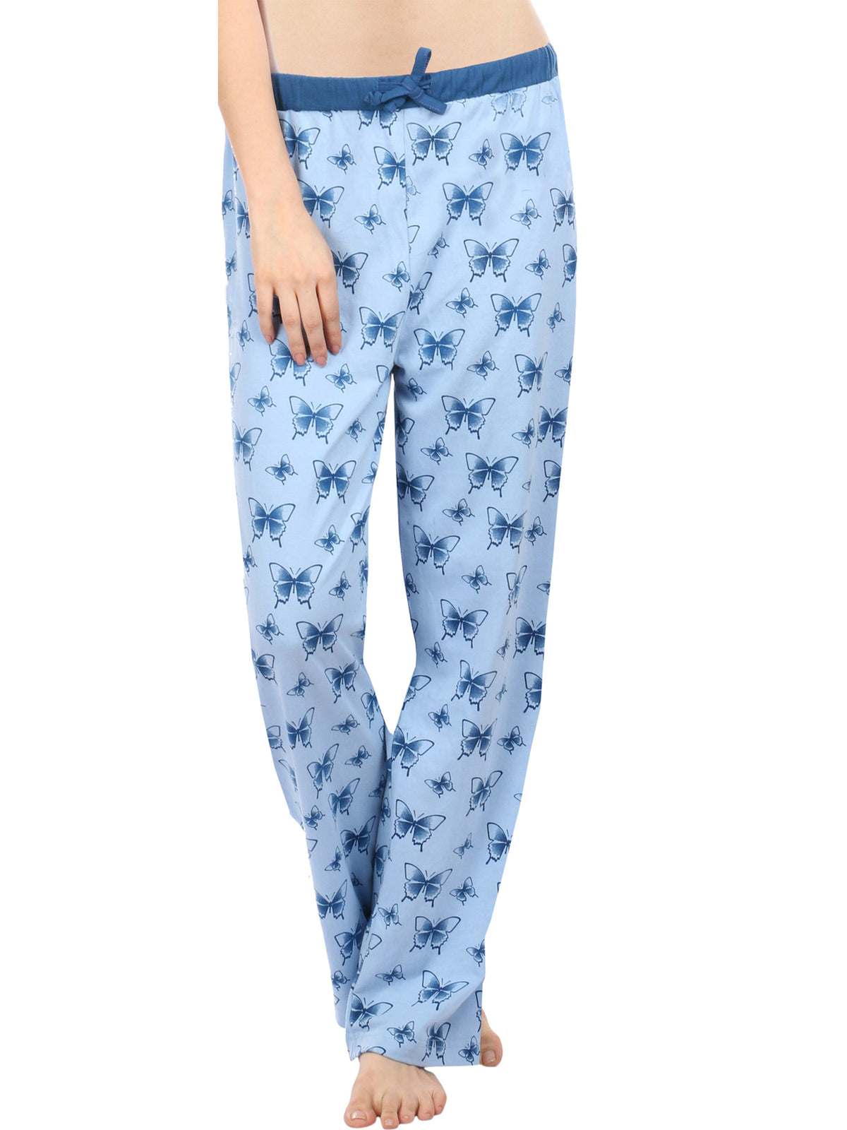 Semantic Women's Cotton Pyjama - Butterfly Print - Semantic Store
