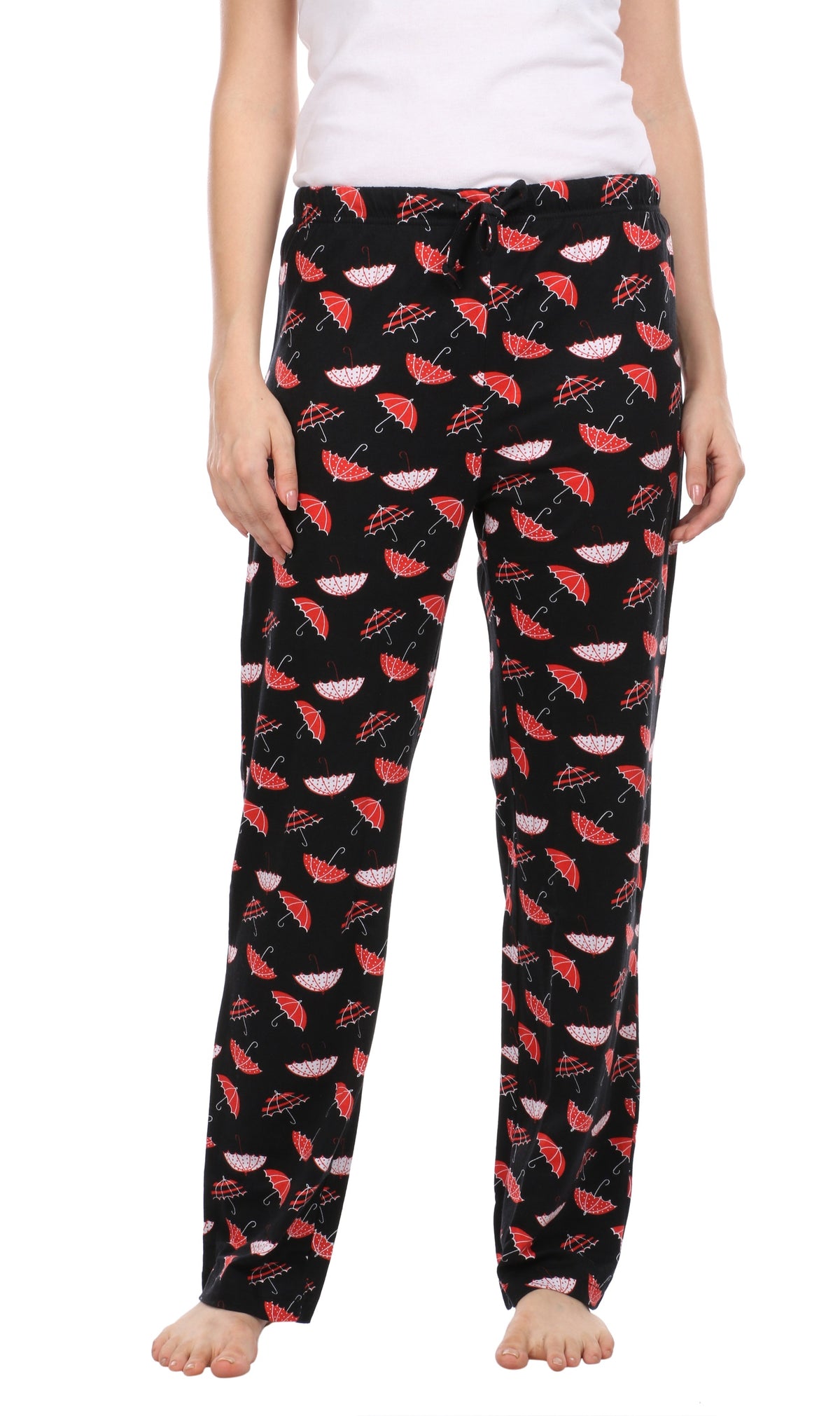 Semantic Women&#39;s Cotton Umbrella Printed Pyjama