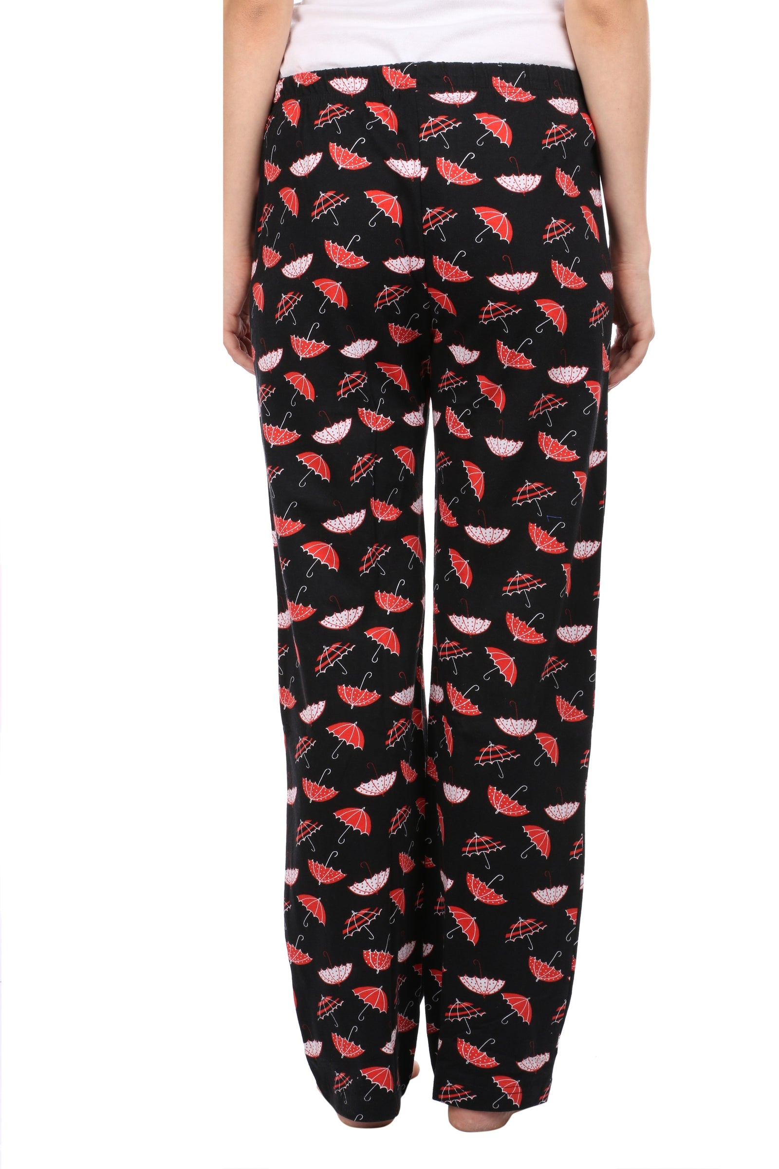 Semantic Women's Cotton Umbrella Printed Pyjama - Semantic