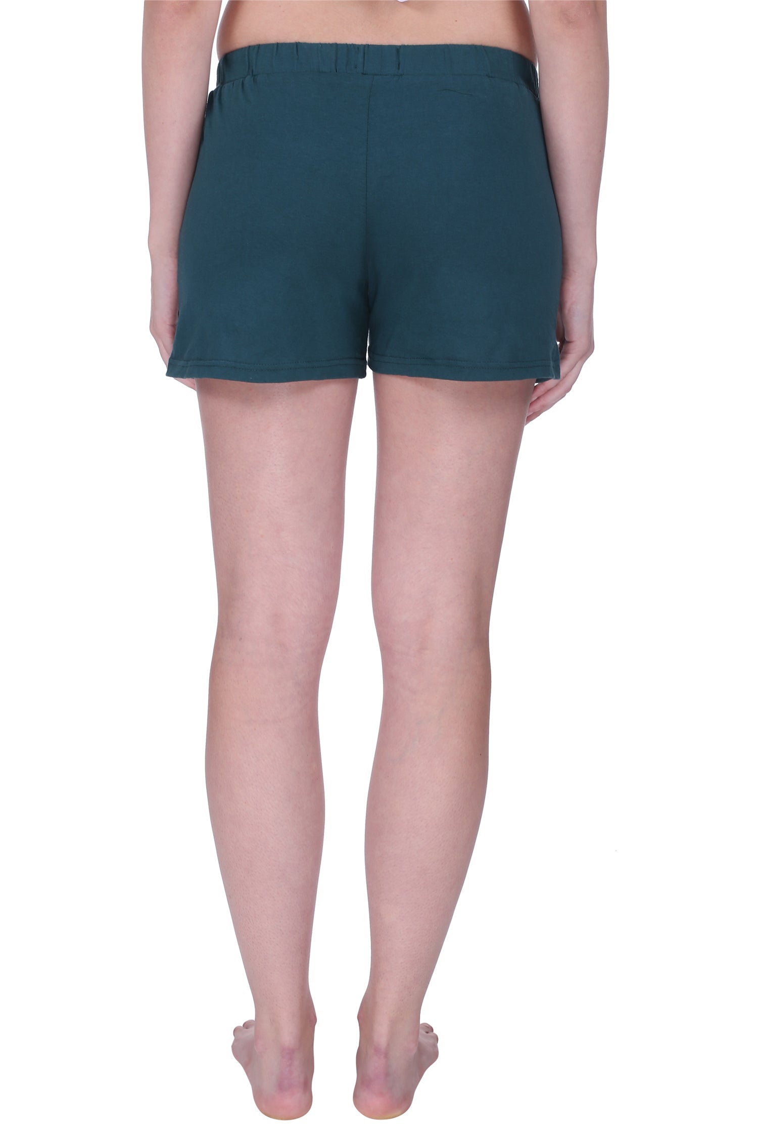 Semantic Solid Cotton Shorts - (Available in Colors) - Semantic