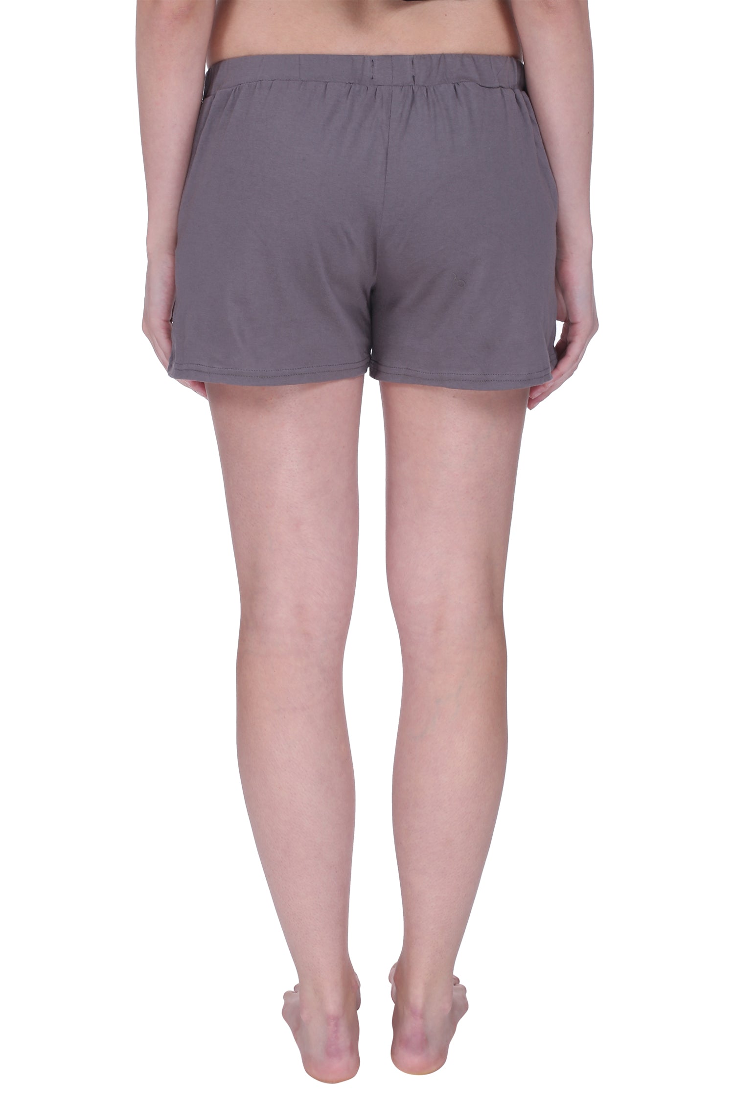 Semantic Solid Cotton Shorts - (Available in Colors) - Semantic