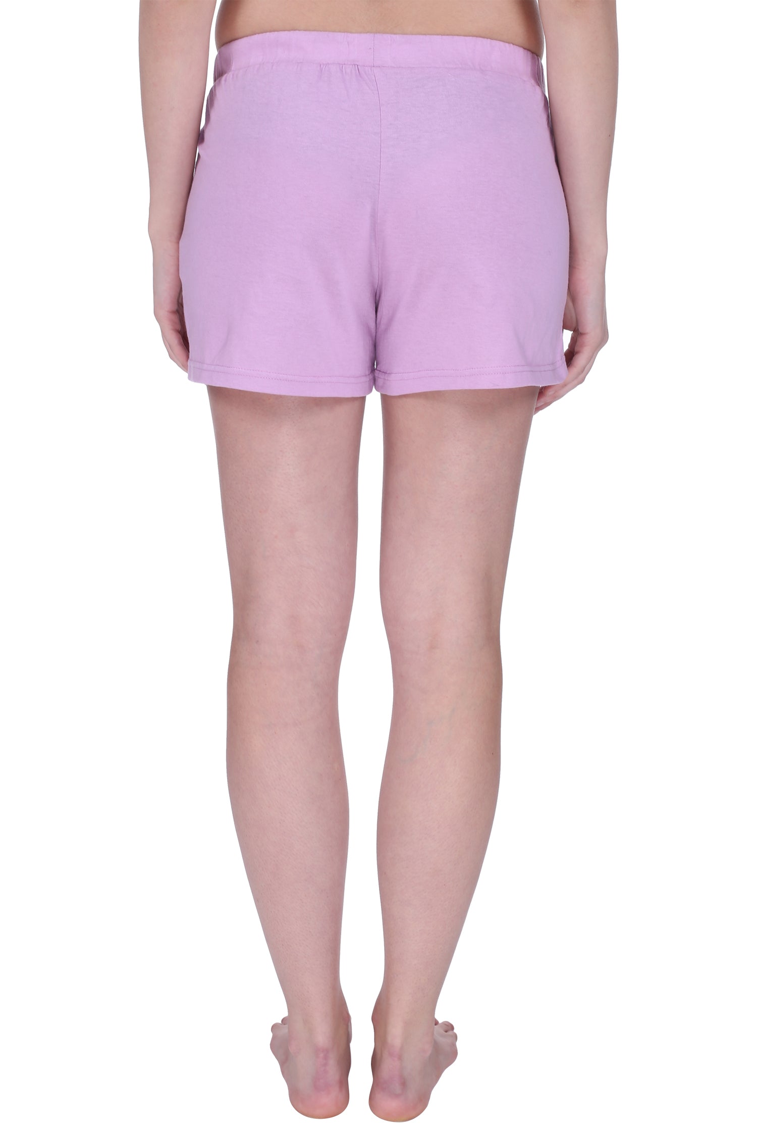 Semantic Solid Cotton Shorts - (Available in Colors) - Semantic