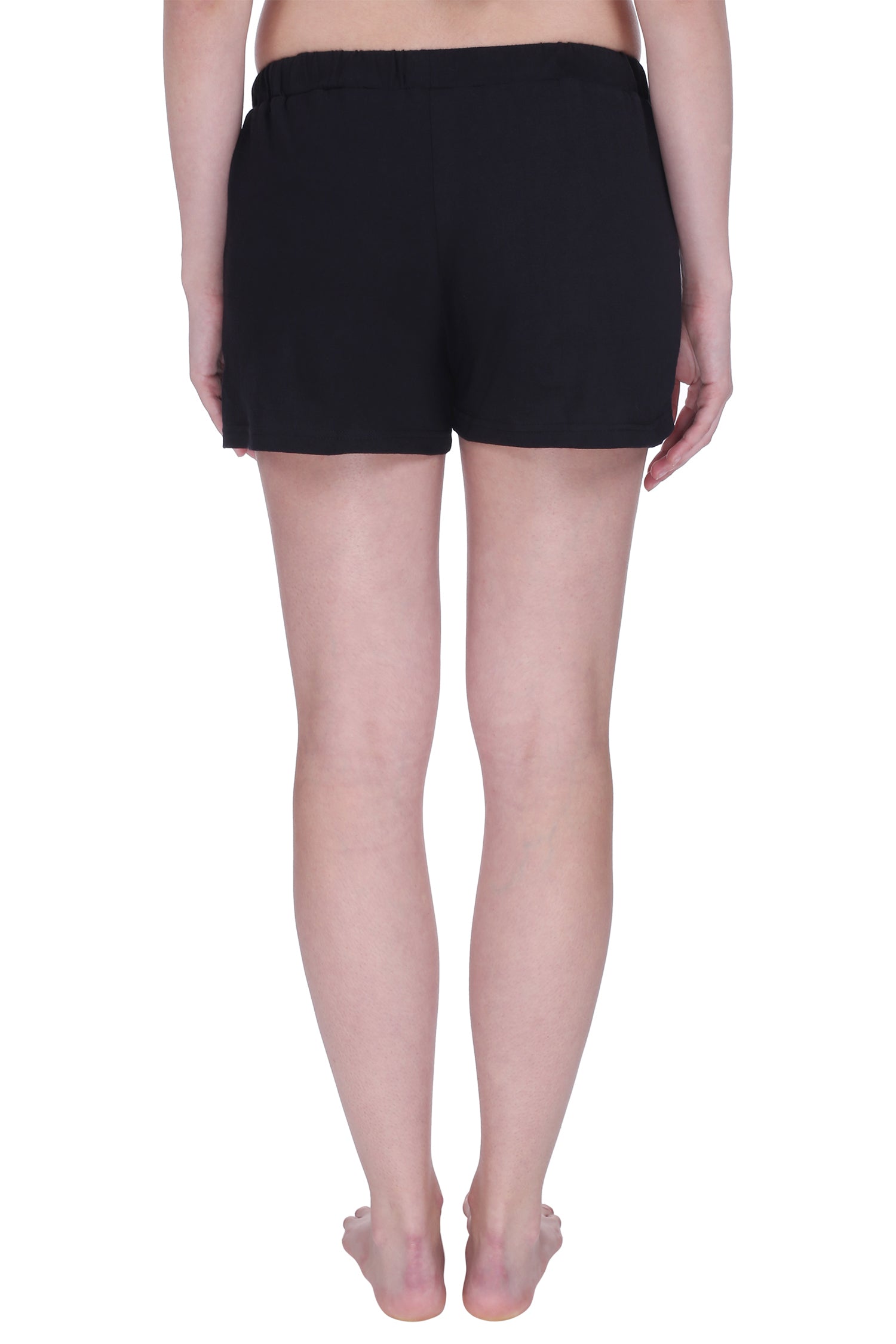 Semantic Solid Cotton Shorts - (Available in Colors) - Semantic
