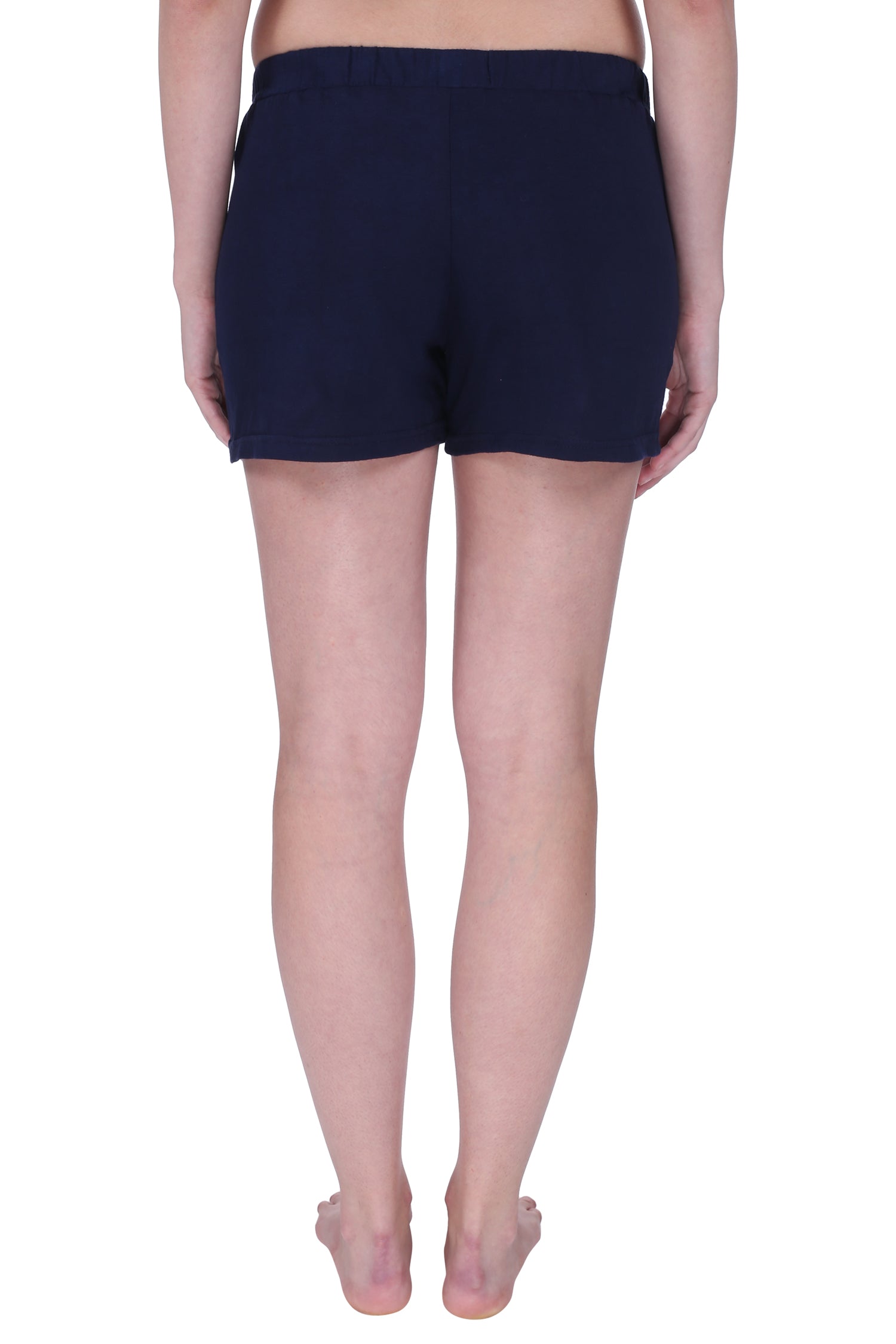 Semantic Solid Cotton Shorts - (Available in Colors) - Semantic
