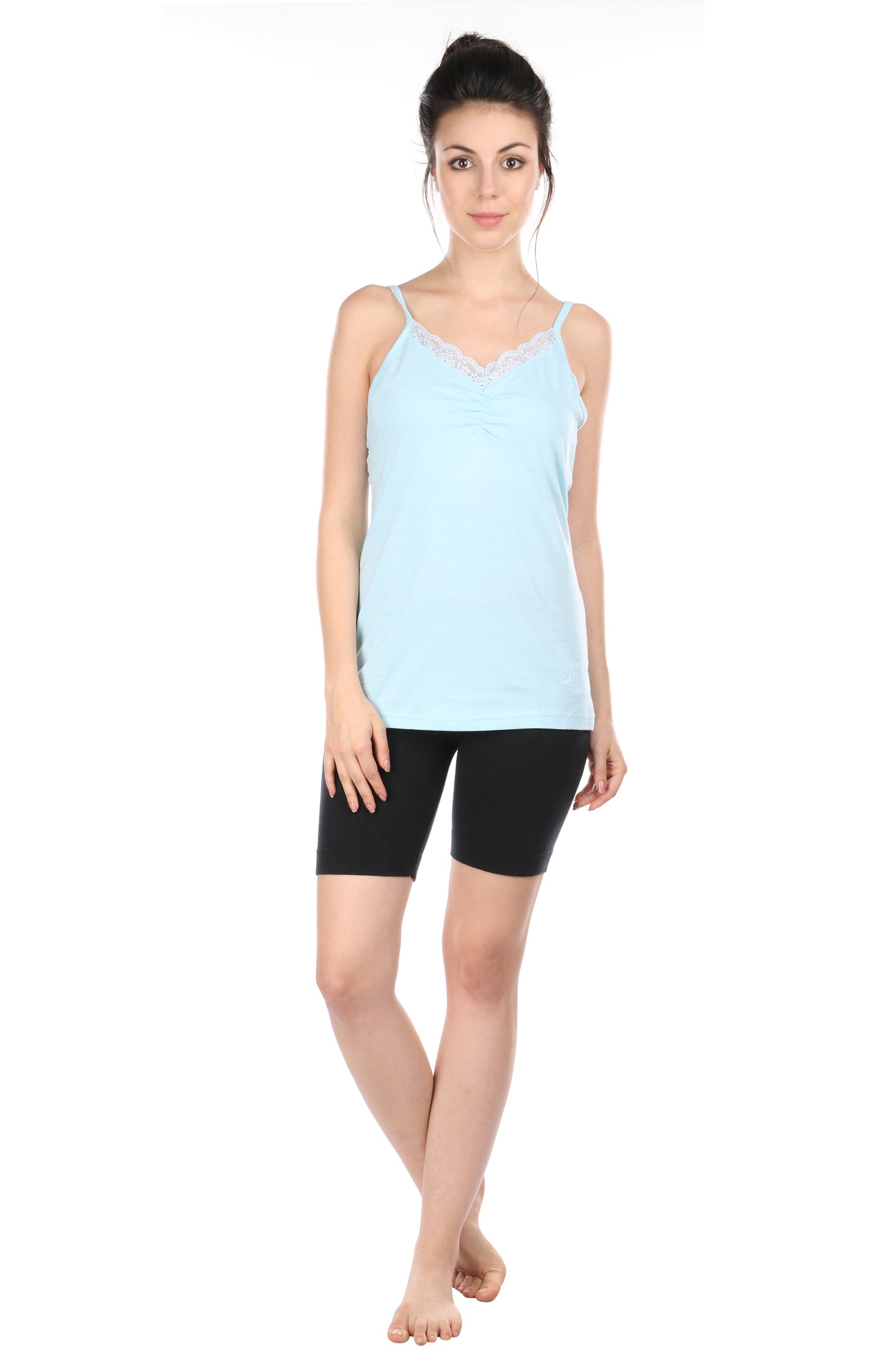 Semantic Women's Cotton T-Shirt - Solid (Slim Fit) - Semantic