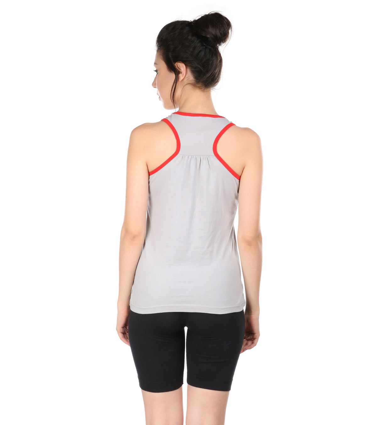 Semantic Women&#39;s Cotton T-Shirt - Graphic Print (Slim Fit)