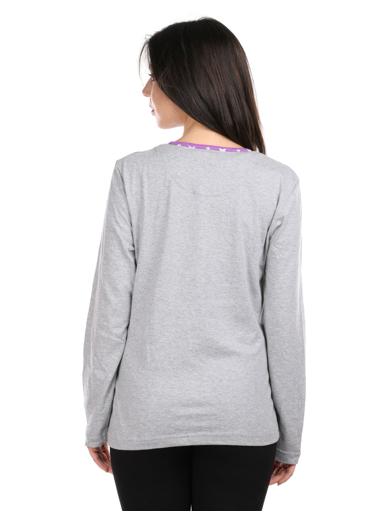 Semantic Women&#39;s Cotton T-Shirt - Happiness Printed (Loose Fit)