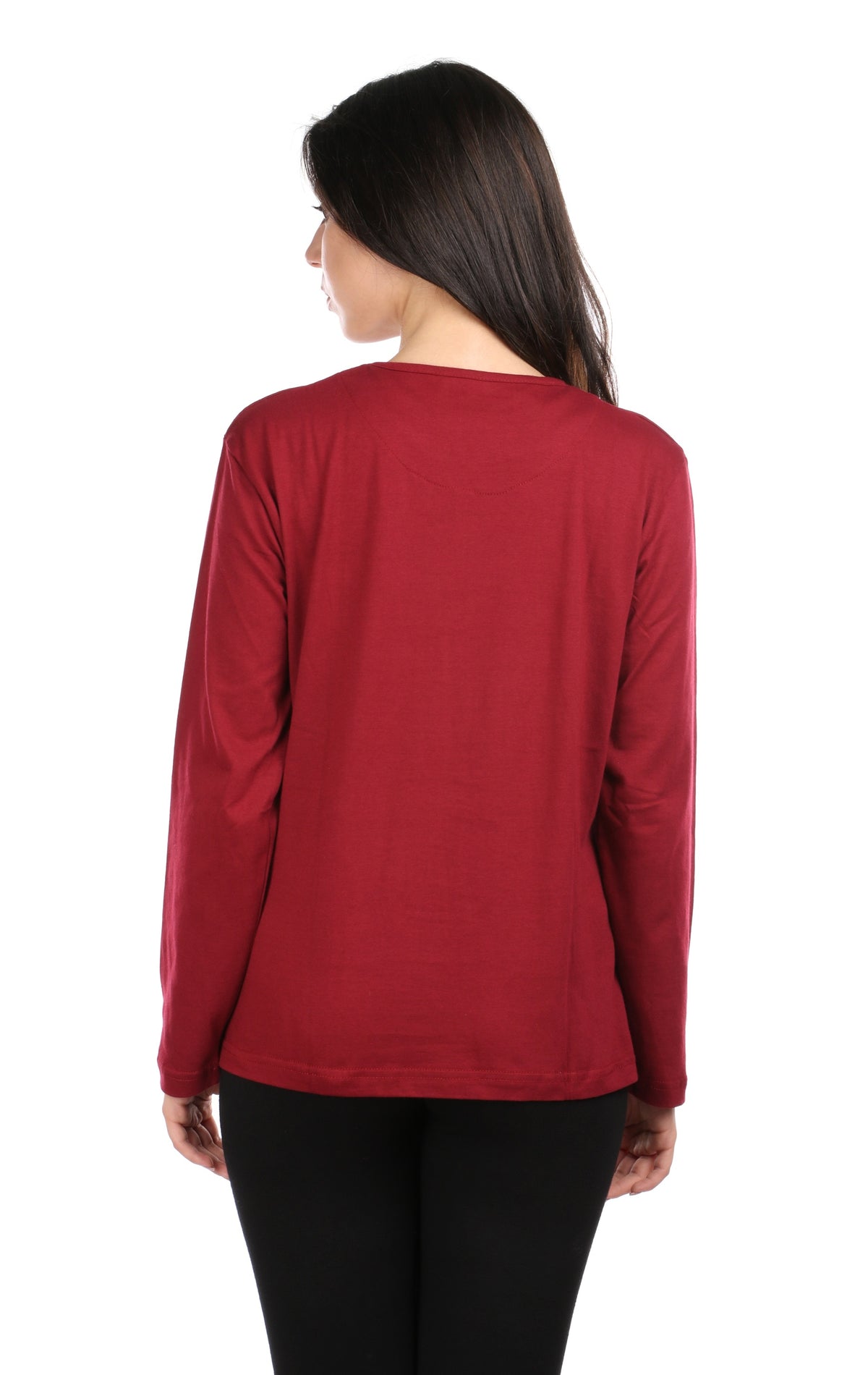 Semantic Women&#39;s Cotton T-Shirt - Butterfly Printed (Loose Fit)