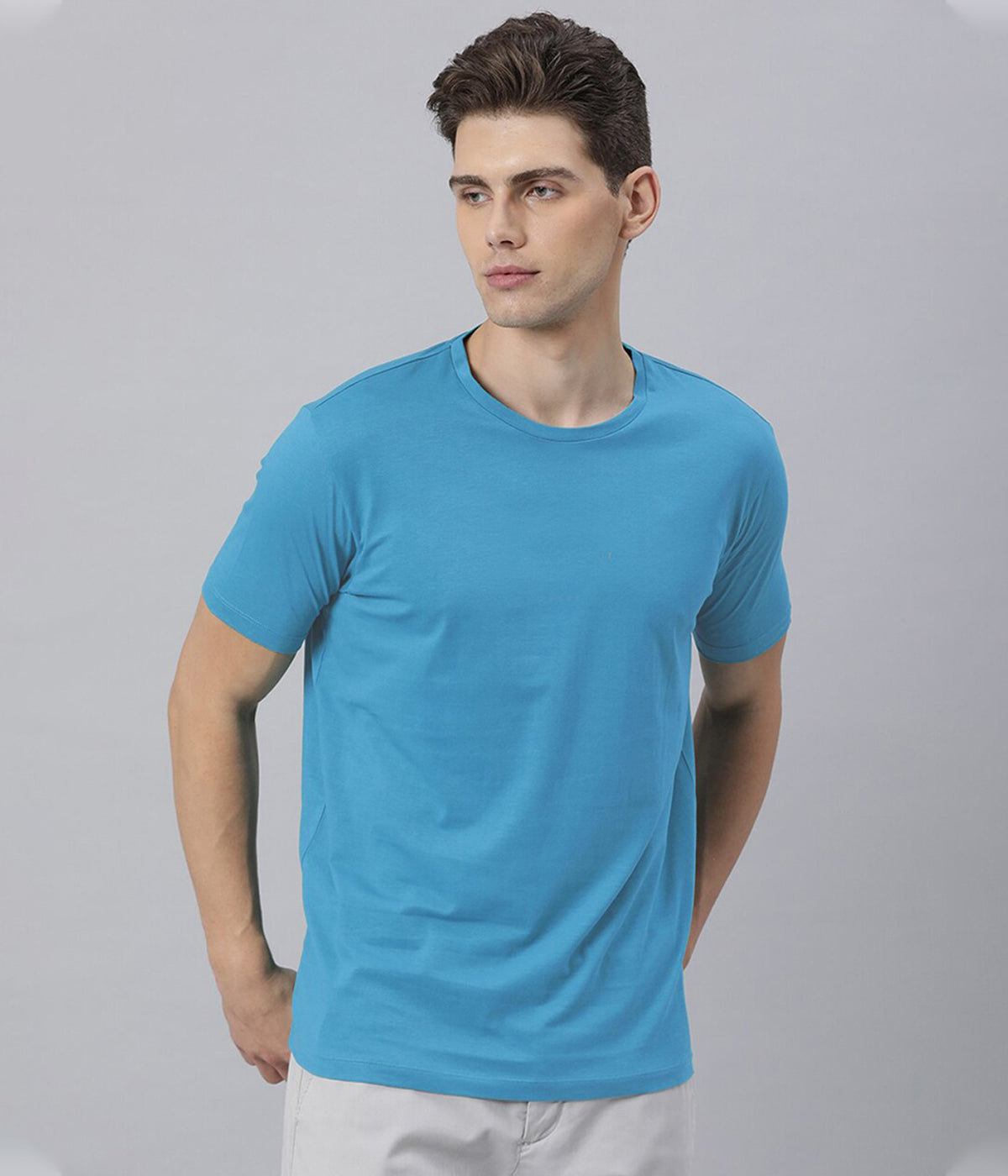 Semantic Half Sleeve Cotton T-shirt - Pack of 4