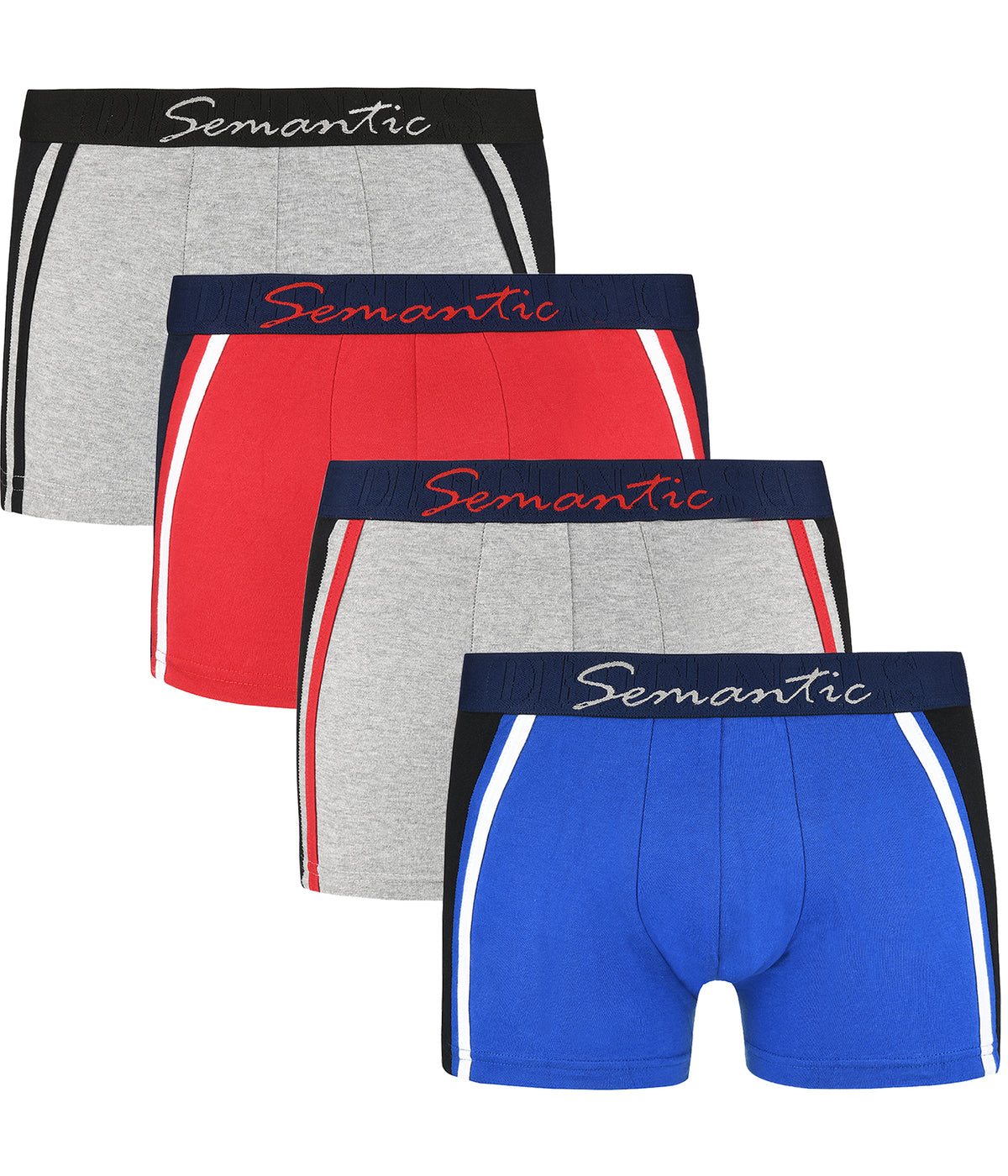 Semantic Cotton Trunks - Side Cut-n-Sew (Pack of 4) - Semantic