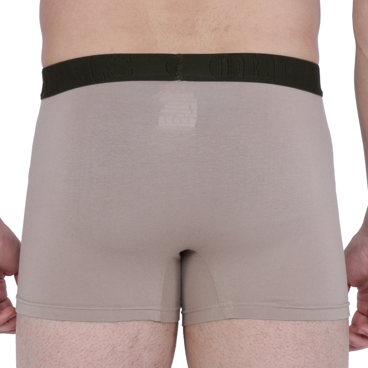Semantic Cotton-Elastane Trunks with Fly - Solid (Available in Colors)