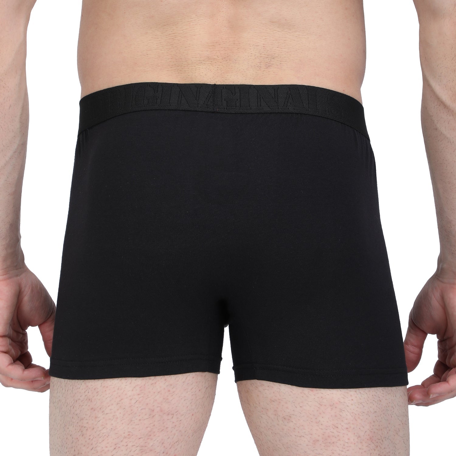 Semantic Cotton-Lycra Trunks with Fly - Solid (Pack of 4) - Semantic