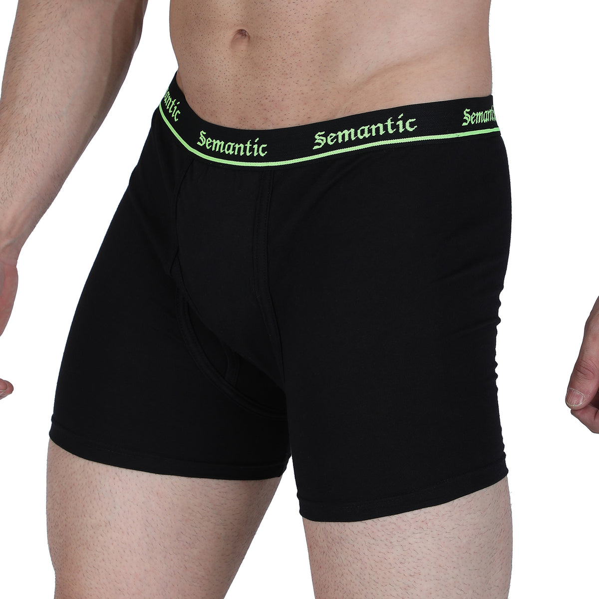 Semantic Cotton Long Trunks with Fly - Solid