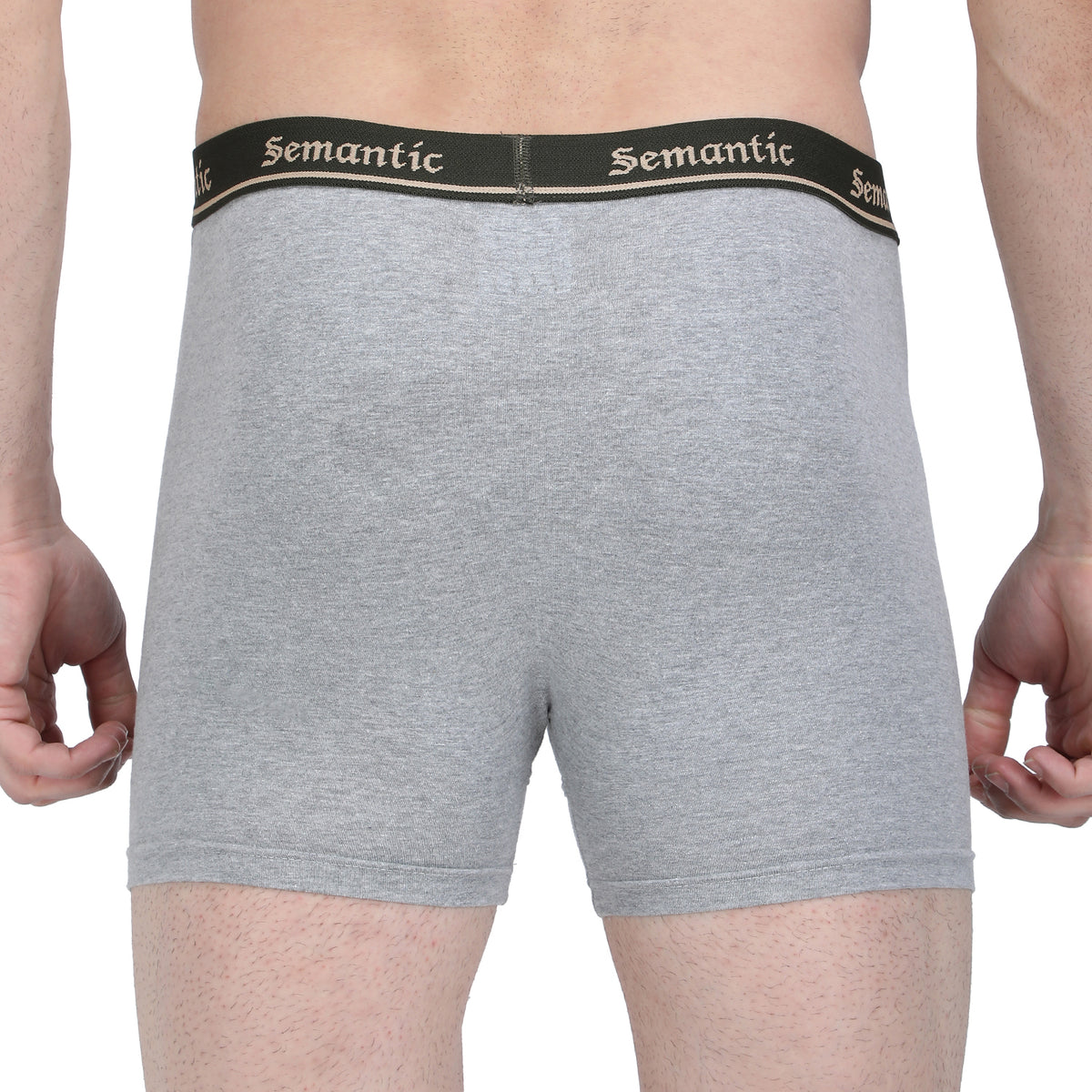 Semantic Cotton Long Trunks with Fly - Solid