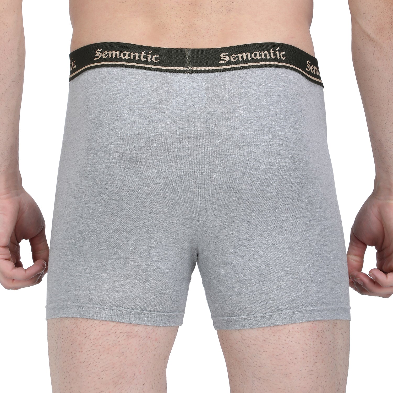 Semantic Cotton Long Trunks with Fly - Solid - Semantic