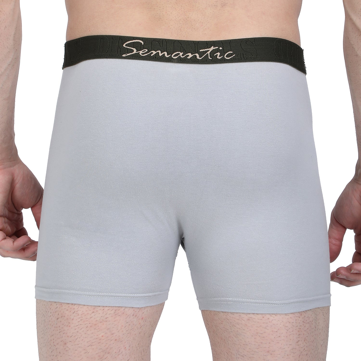 Semantic Cotton Long Trunks with Fly - Solid - Semantic