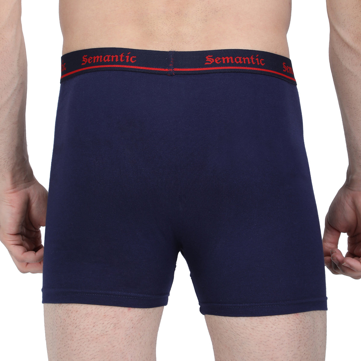 Semantic Cotton Long Trunks with Fly - Solid
