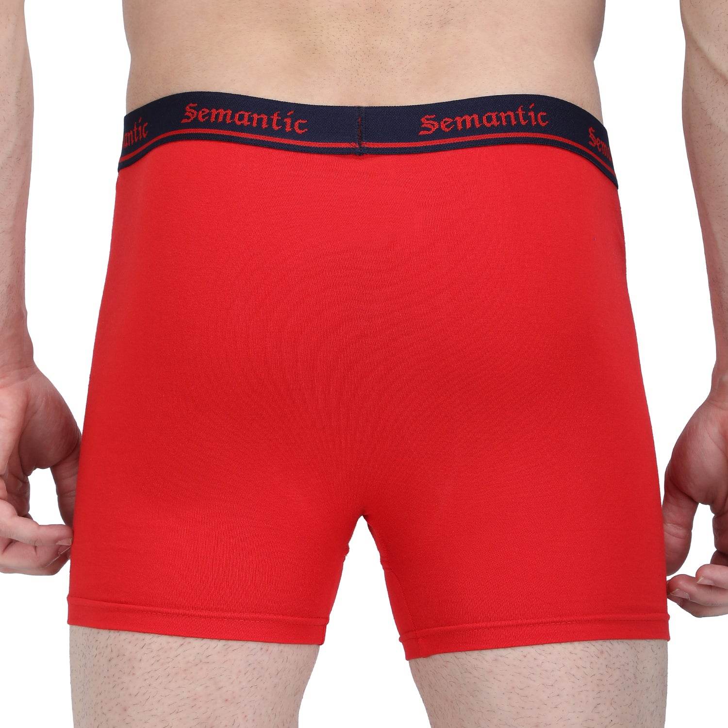 Semantic Cotton Long Trunks with Fly - Solid - Semantic