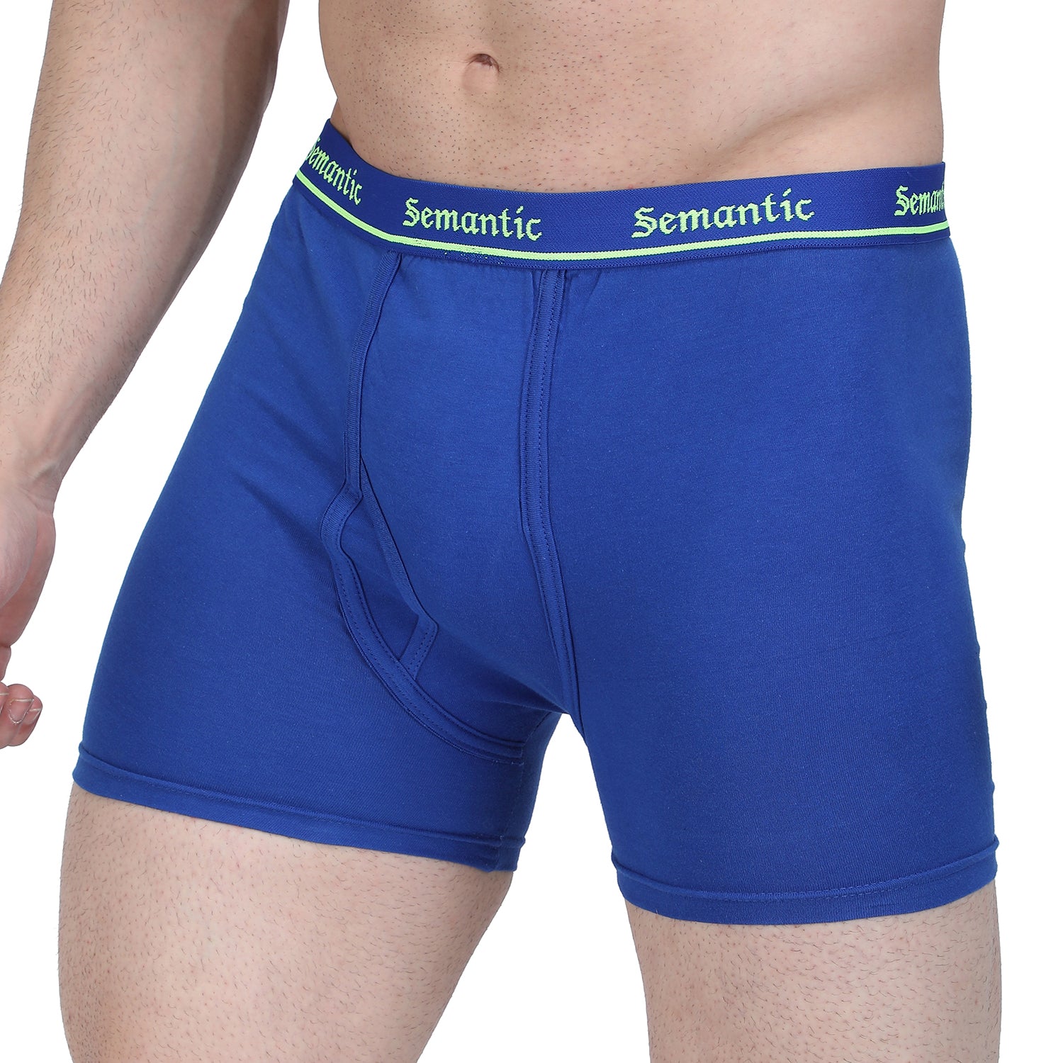 Semantic Cotton Long Trunks with Fly - Solid - Semantic