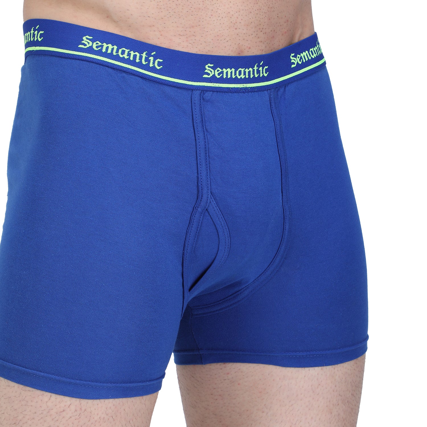 Semantic Cotton Long Trunks with Fly - Solid - Semantic