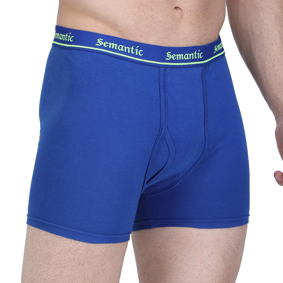 Semantic Cotton Long Trunks with Fly - Solid